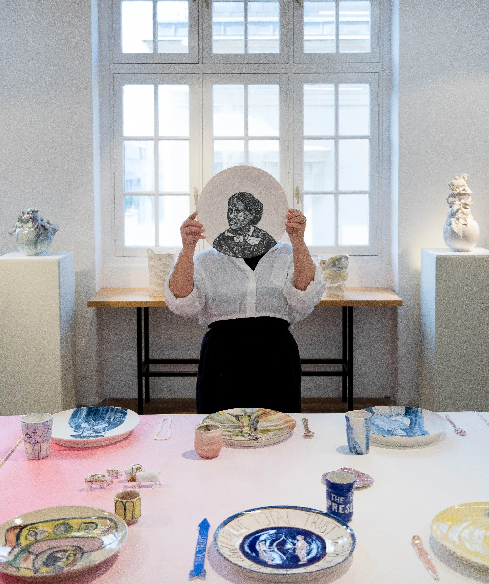 Luisa Maisel installation Le Banquet