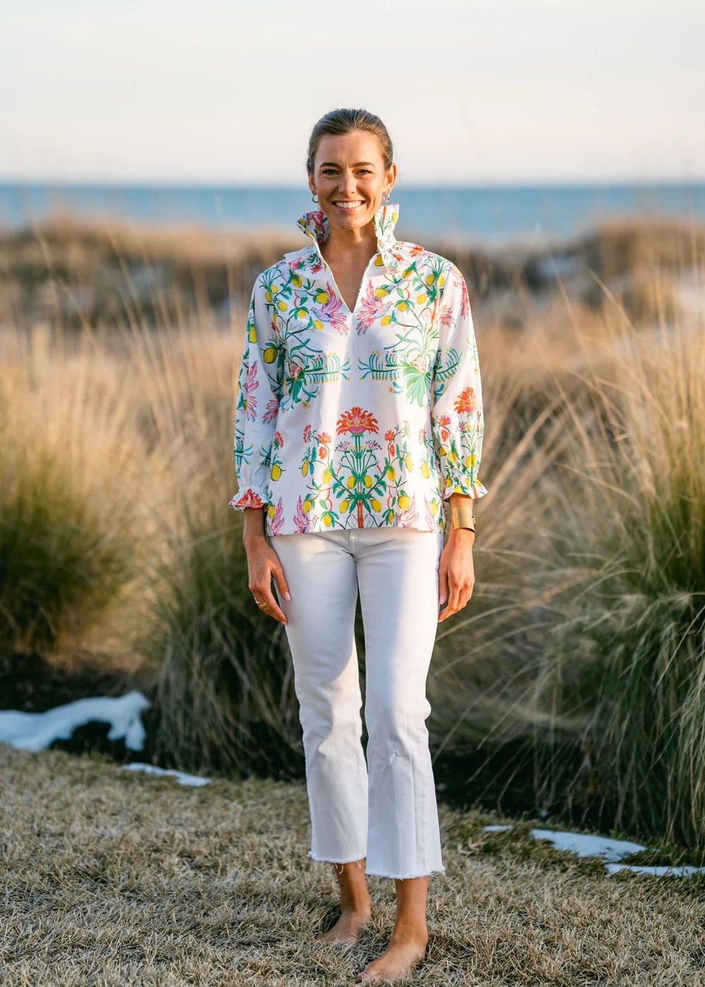 Lemon Soiree Jacks Top
