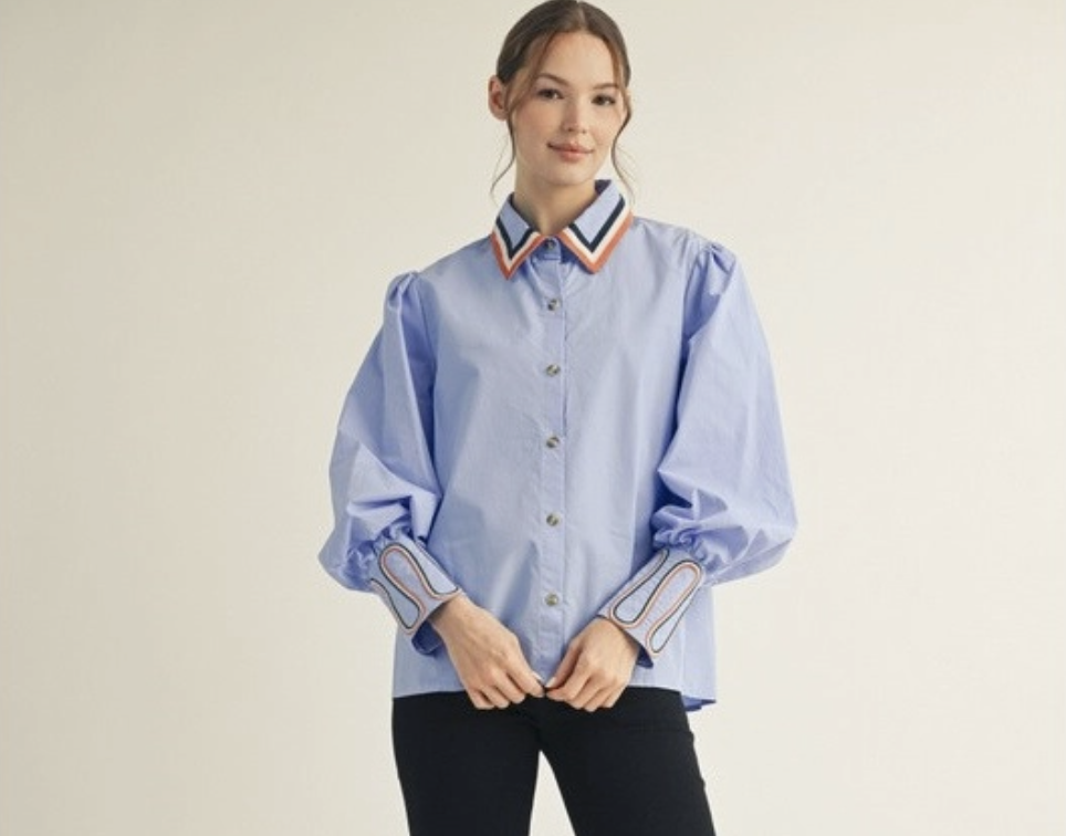 Embroidered Dress Shirt