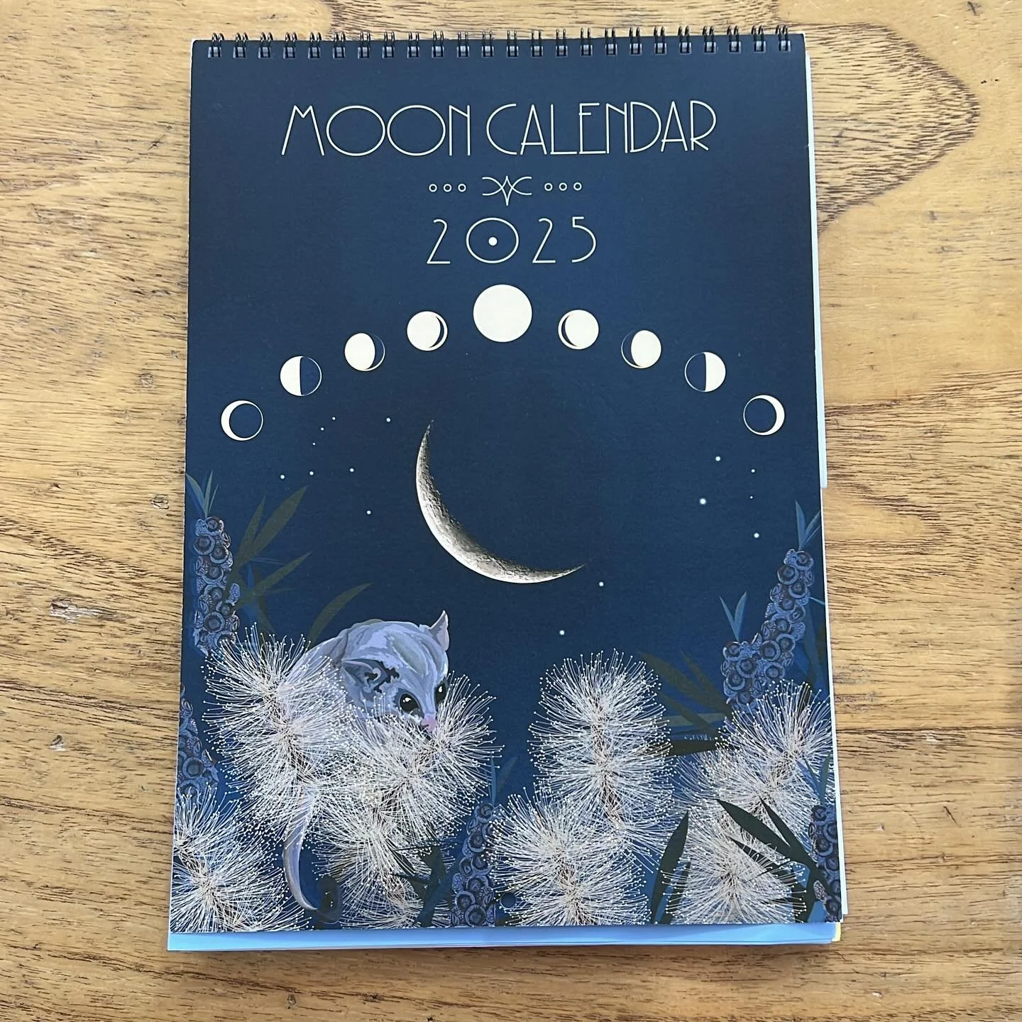 Thanks Gina @chaffin_creek_farm  for this very beautiful  calendar💫💚💚🌻🌻