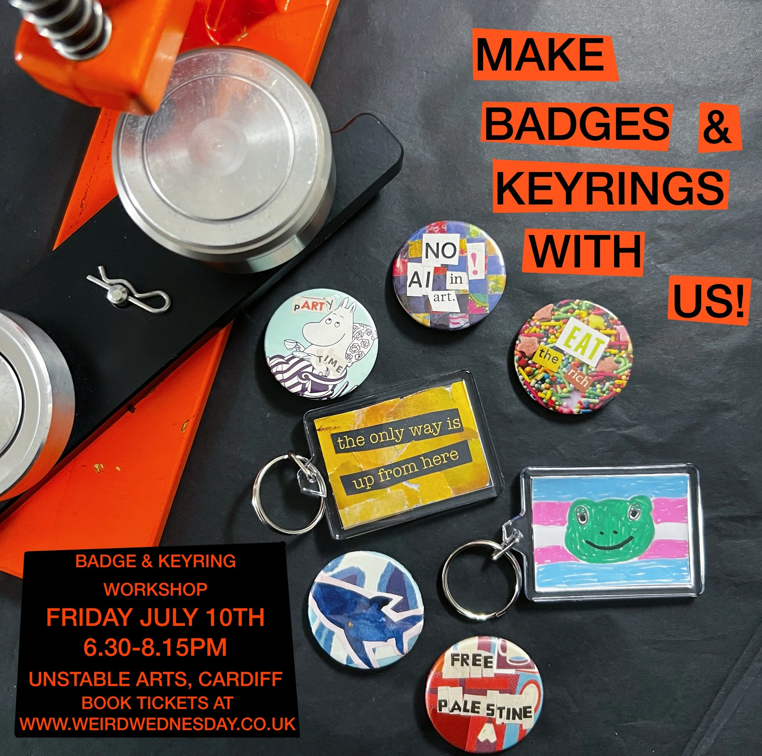 BADGE & KEYRING WORKSHOP