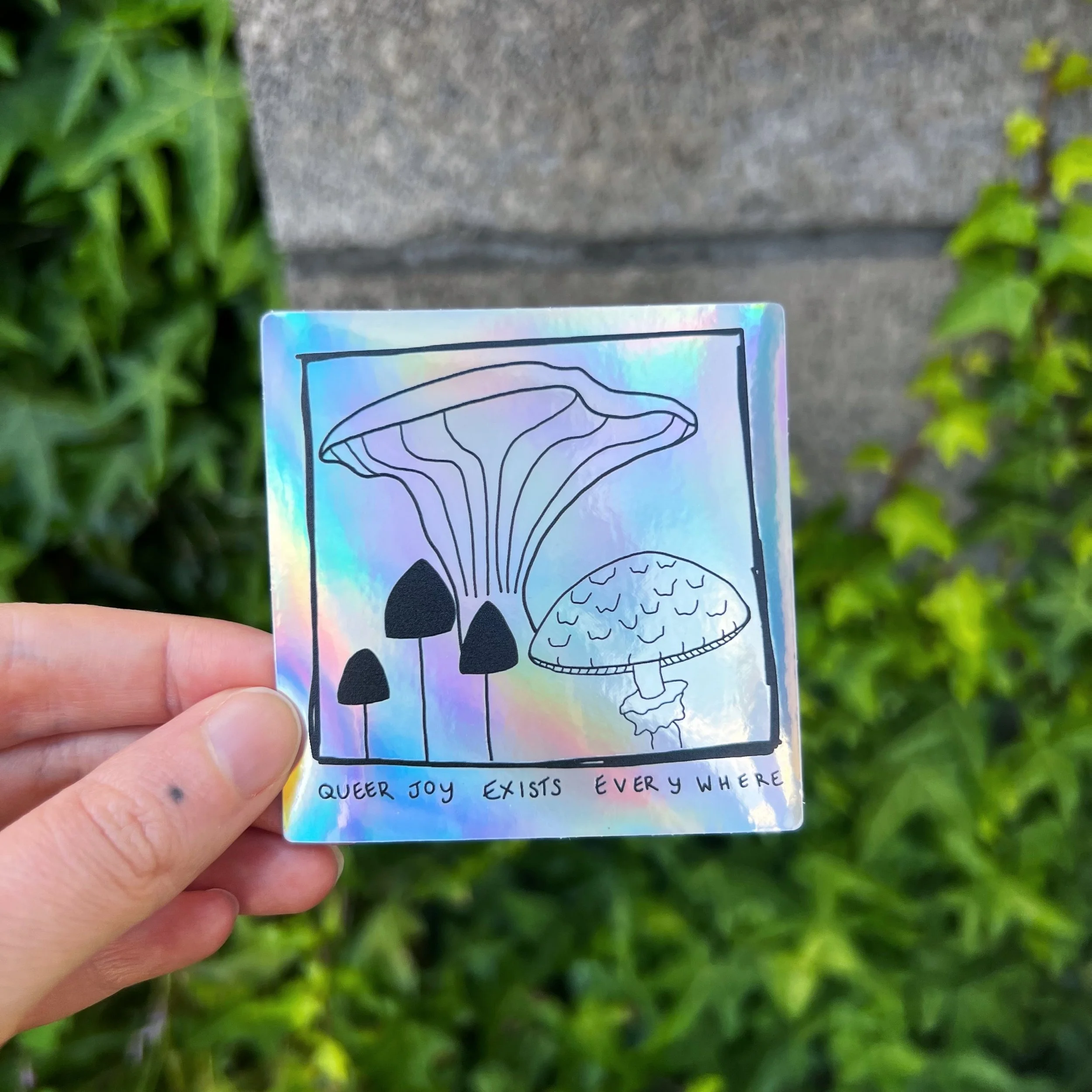 QUEER JOY HOLO STICKER