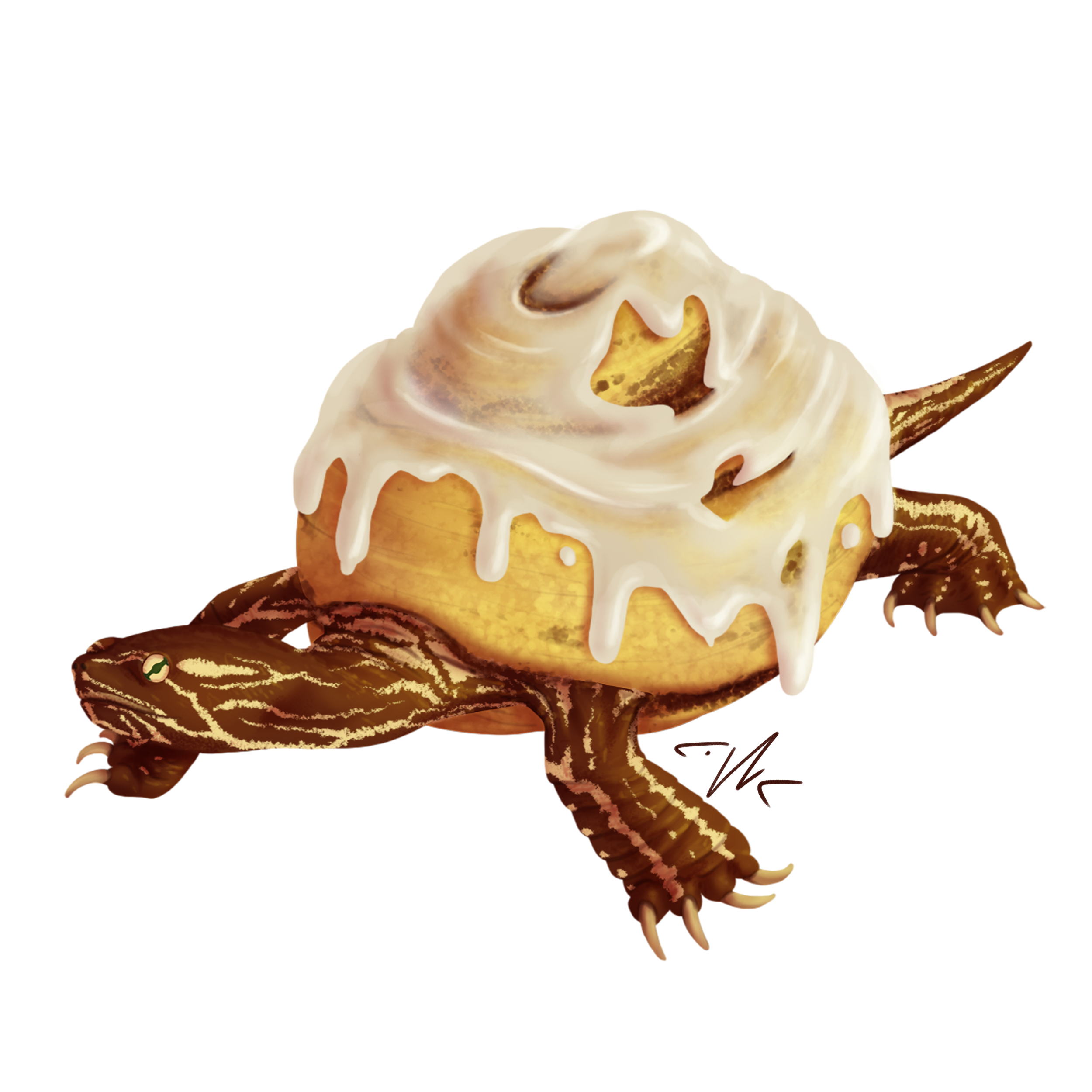 Painted Turtle Cinnamon Roll_With Icing.png