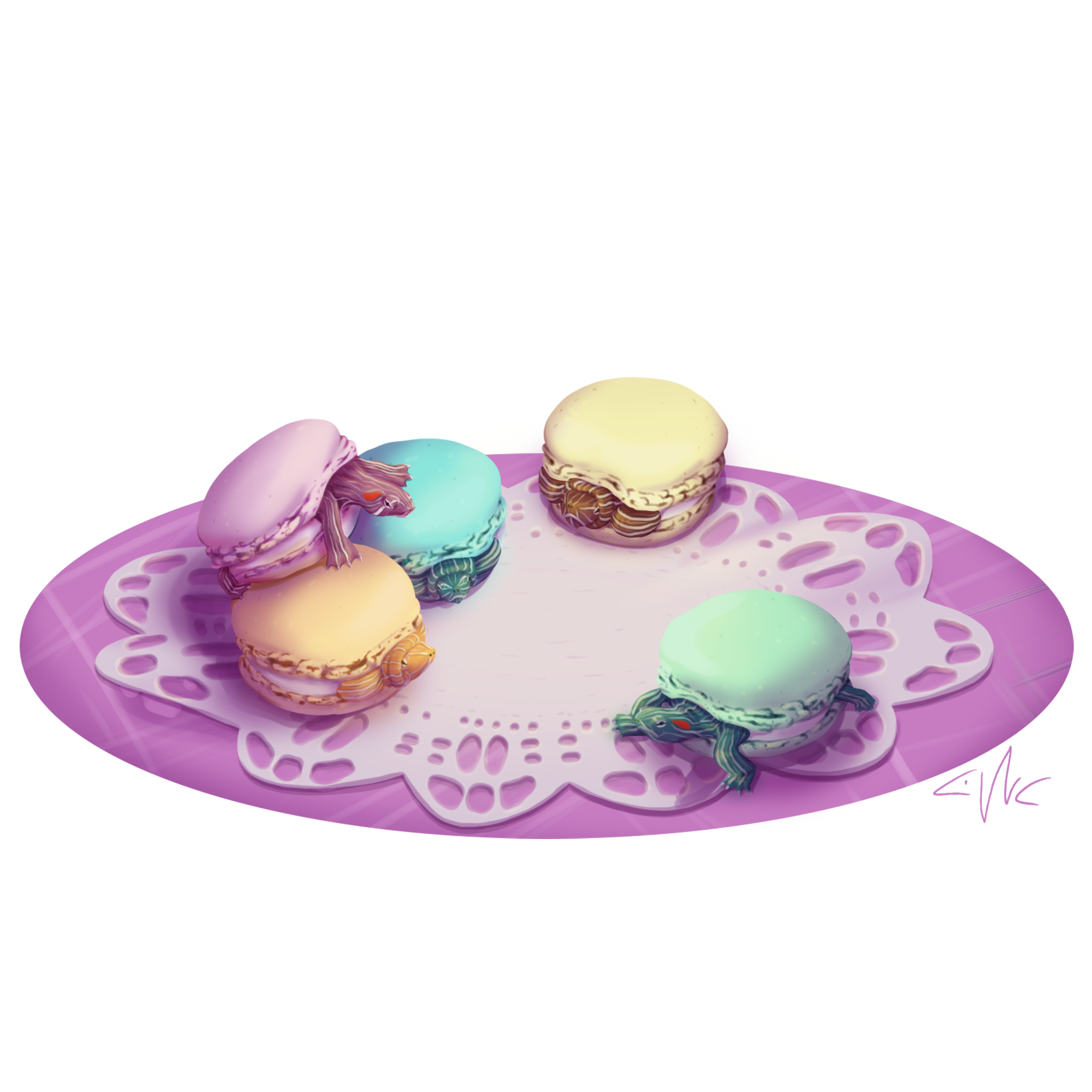 Red-Eared Slider - Macarons