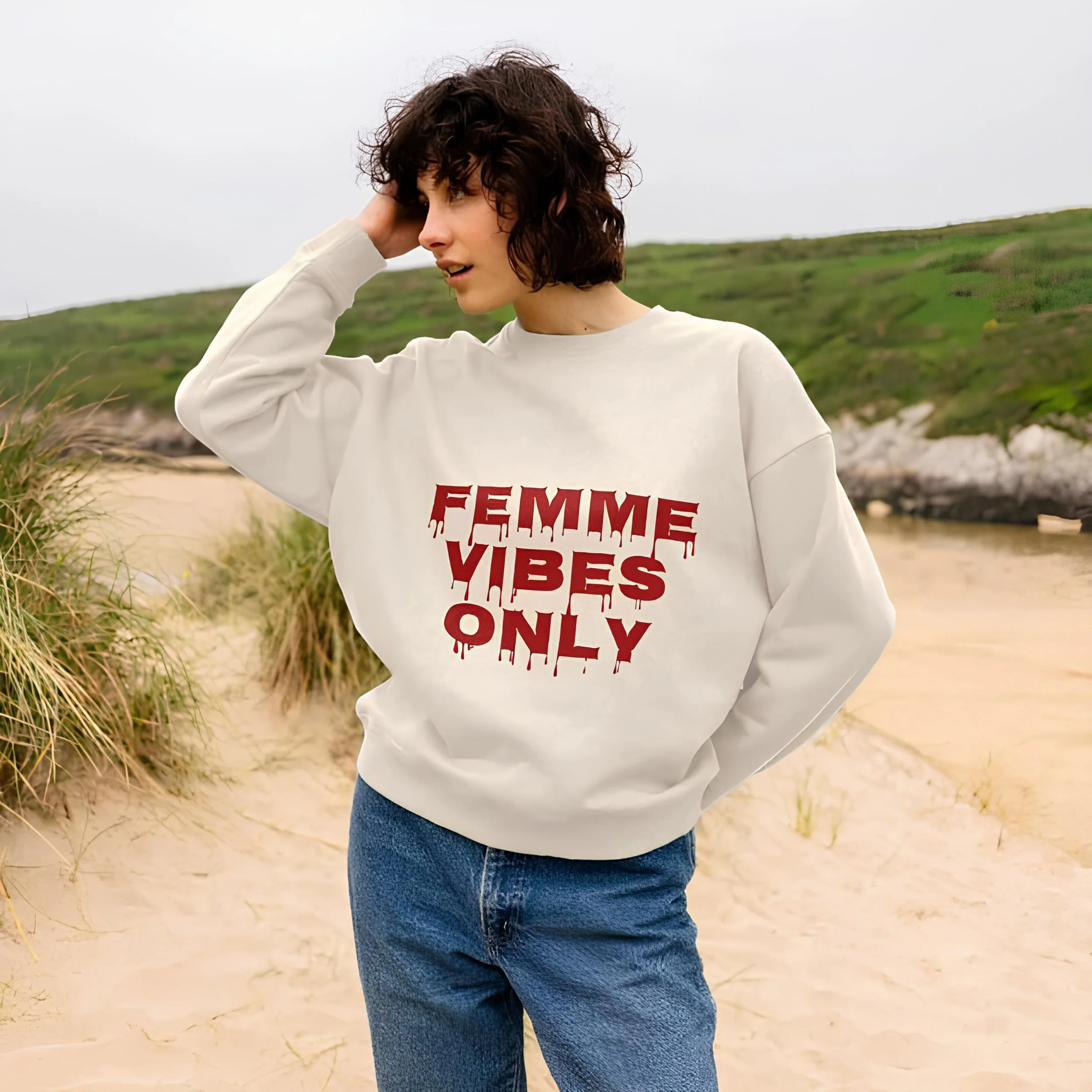 Femme Vibes Only Sweatshirt
