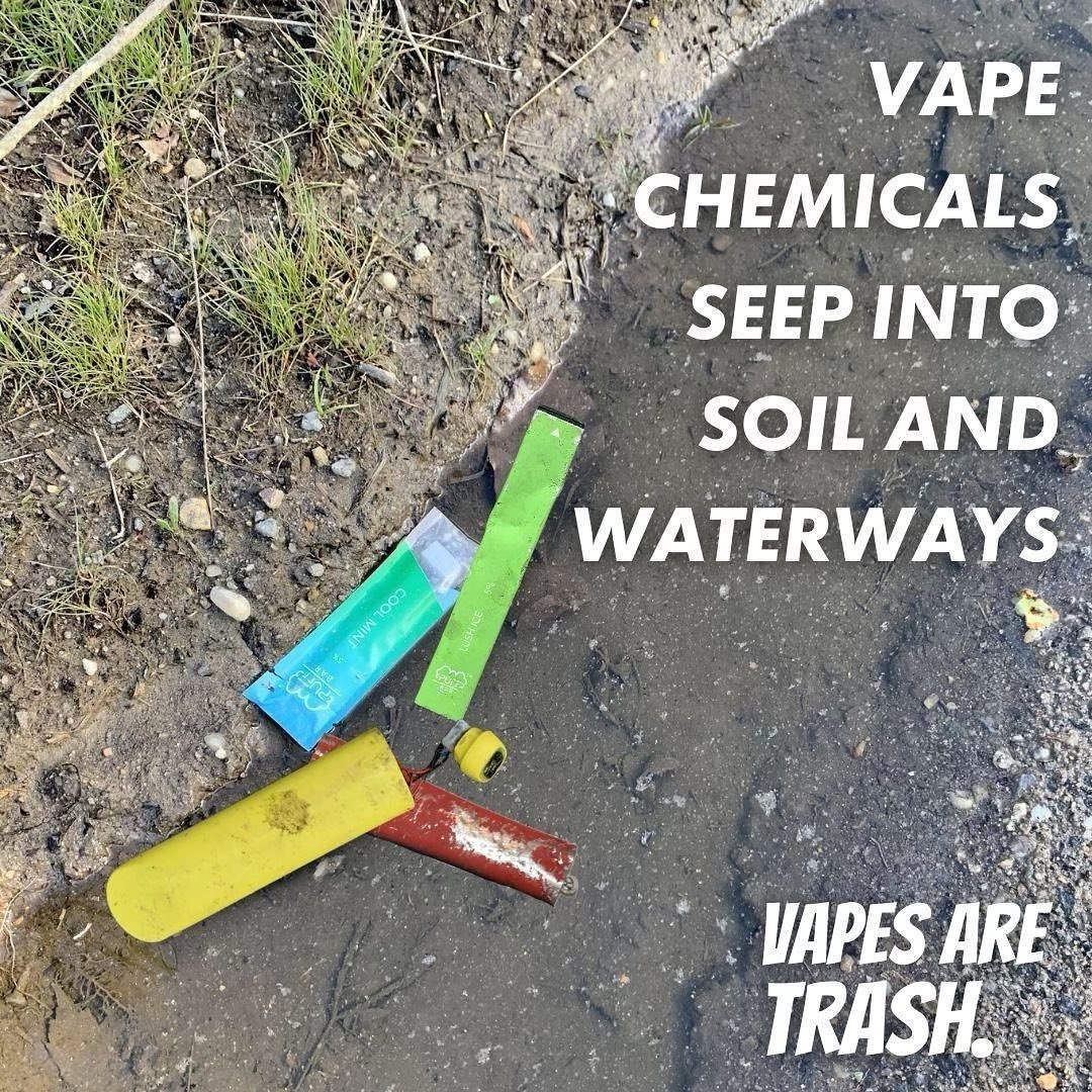 New Yorkers, tossing your vape isn&rsquo;t just littering&mdash;it&rsquo;s dropping poison into our city. Vapes release toxic material like formaldehyde, arsenic, and acetone into the environment, hurting plants and animals and contaminating the soil