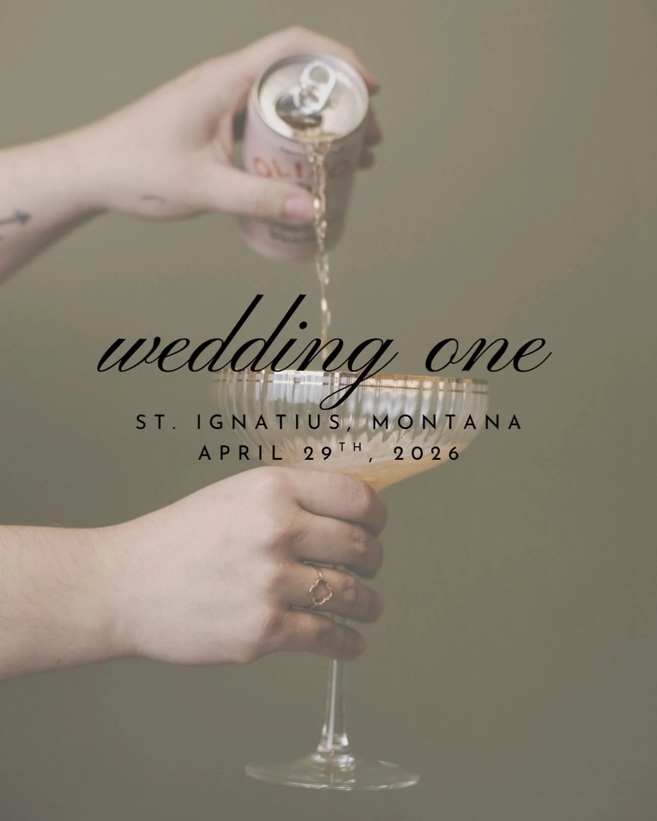 It&rsquo;s our first wedding of the season &amp; our bartenders @lexi_nlee &amp; @glitterandsass17 are headed to St. Ignatius @ruggedhorizon to bartend a beautiful Wednesday wedding alongside the incredible @weddingsbysaramt 🤍

We are pumped - we ar