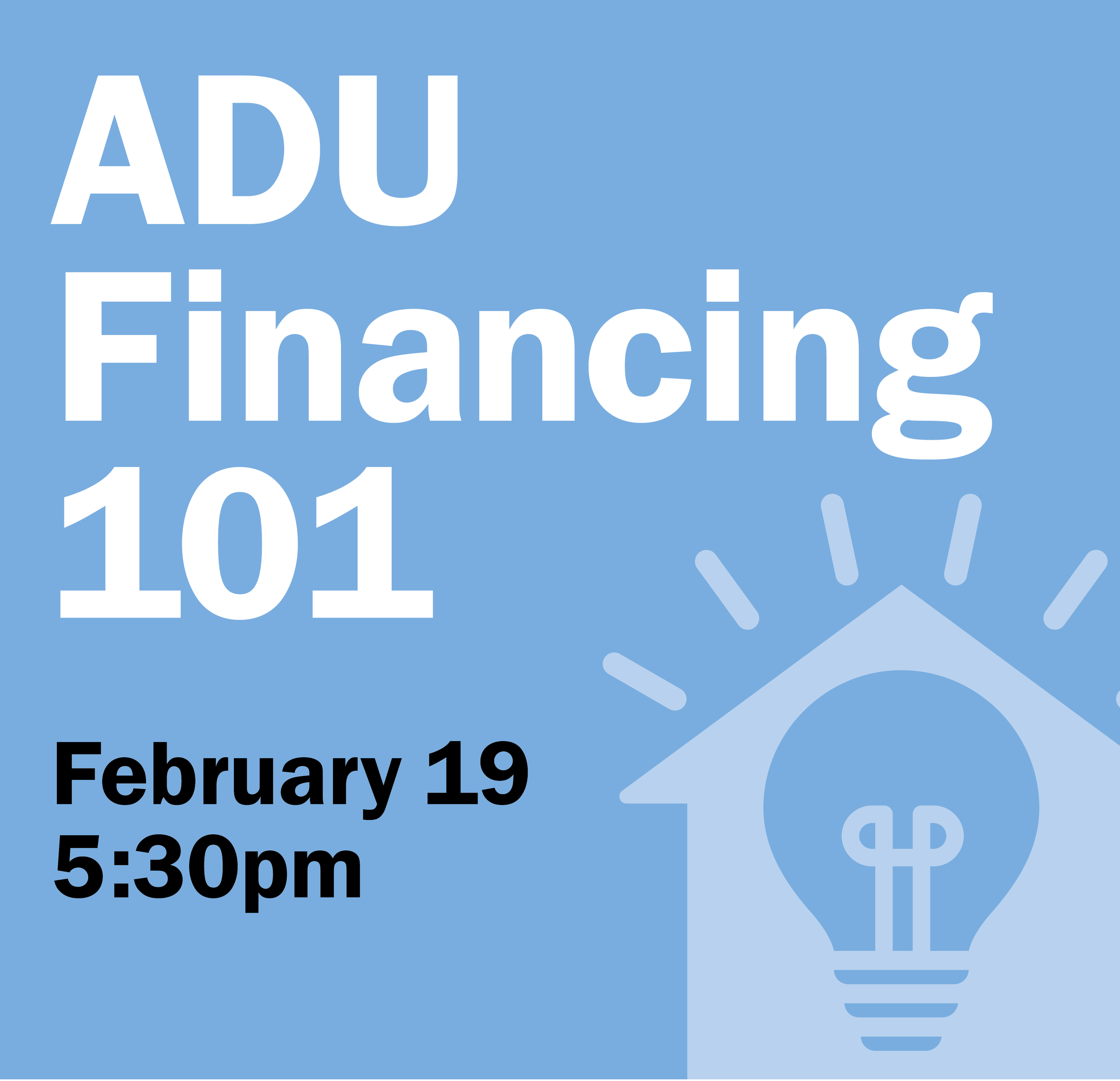 ADU Financing 101
