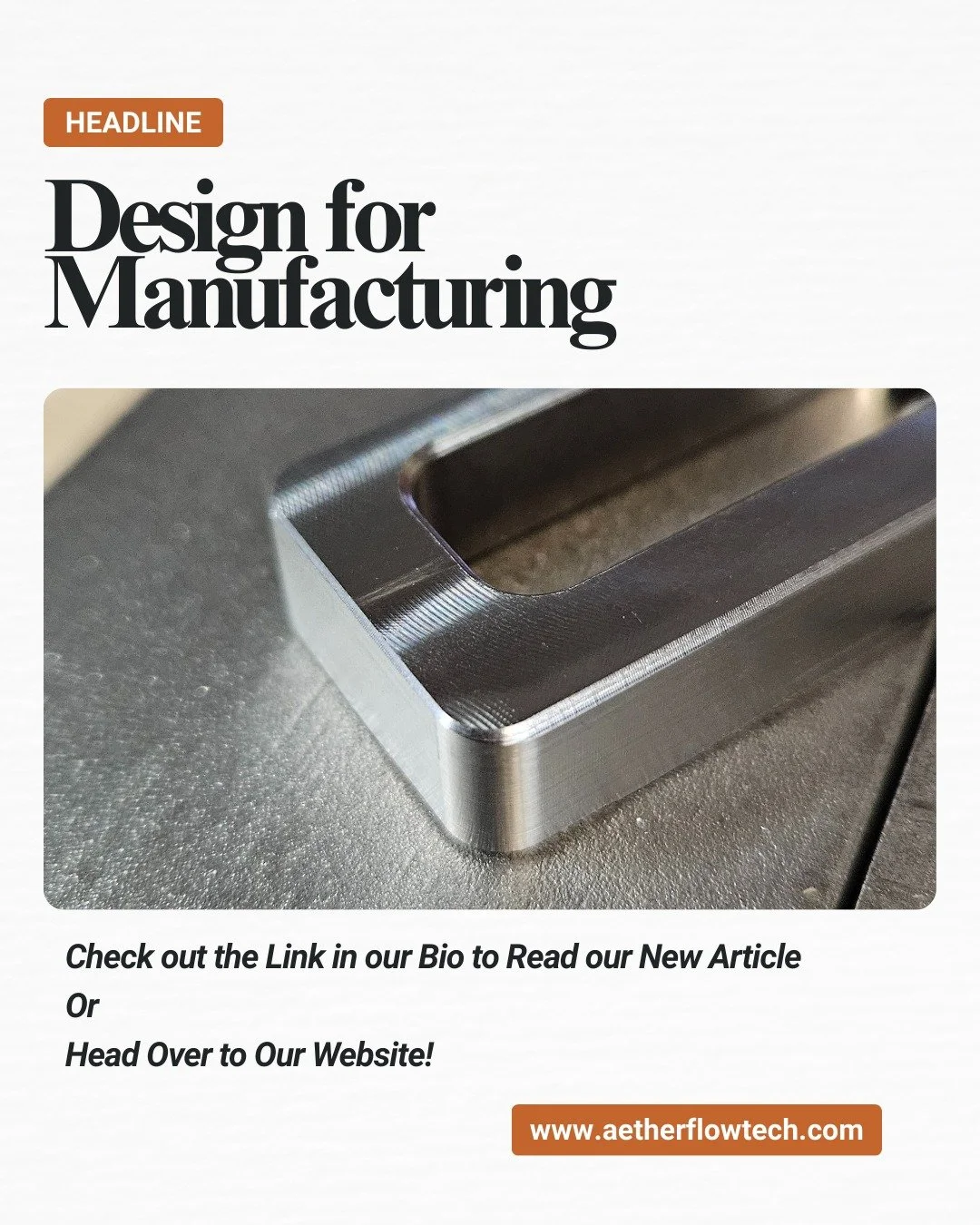 Modeling every tiny edge break looks great in CAD, but it can kill your budget on the shop floor. At Aether Flow Tech, we help you bridge the gap between "perfect on screen" and "perfectly efficient."

Link in bio to see our 5 ess