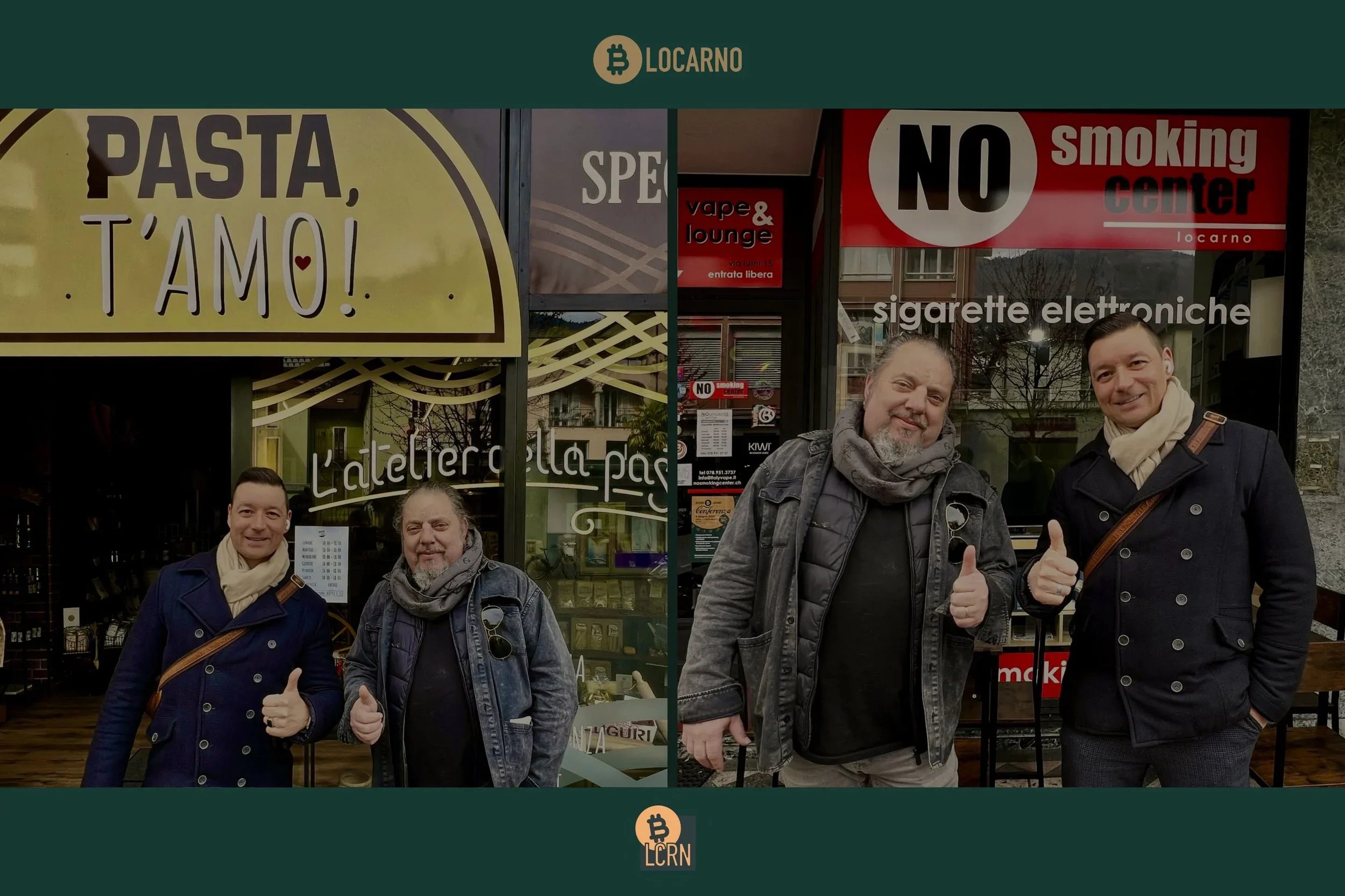 Bitcoin schreitet voran: Zwei weitere Geschäfte in Locarno akzeptieren Zahlungen in Bitcoin und Lightning