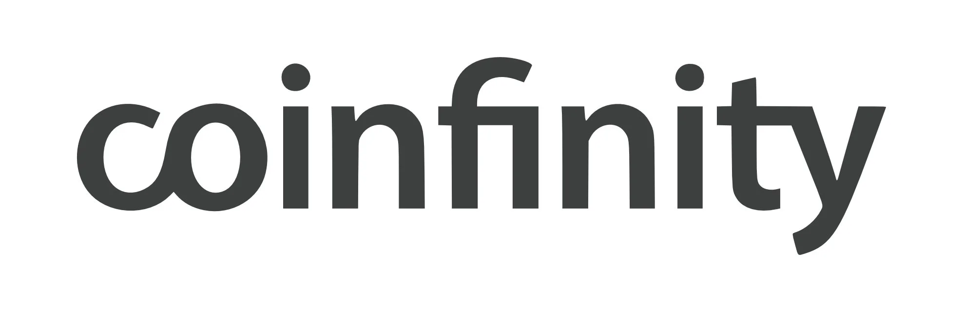 Testo con la parola 'coincity' scritto in grande carattere nero