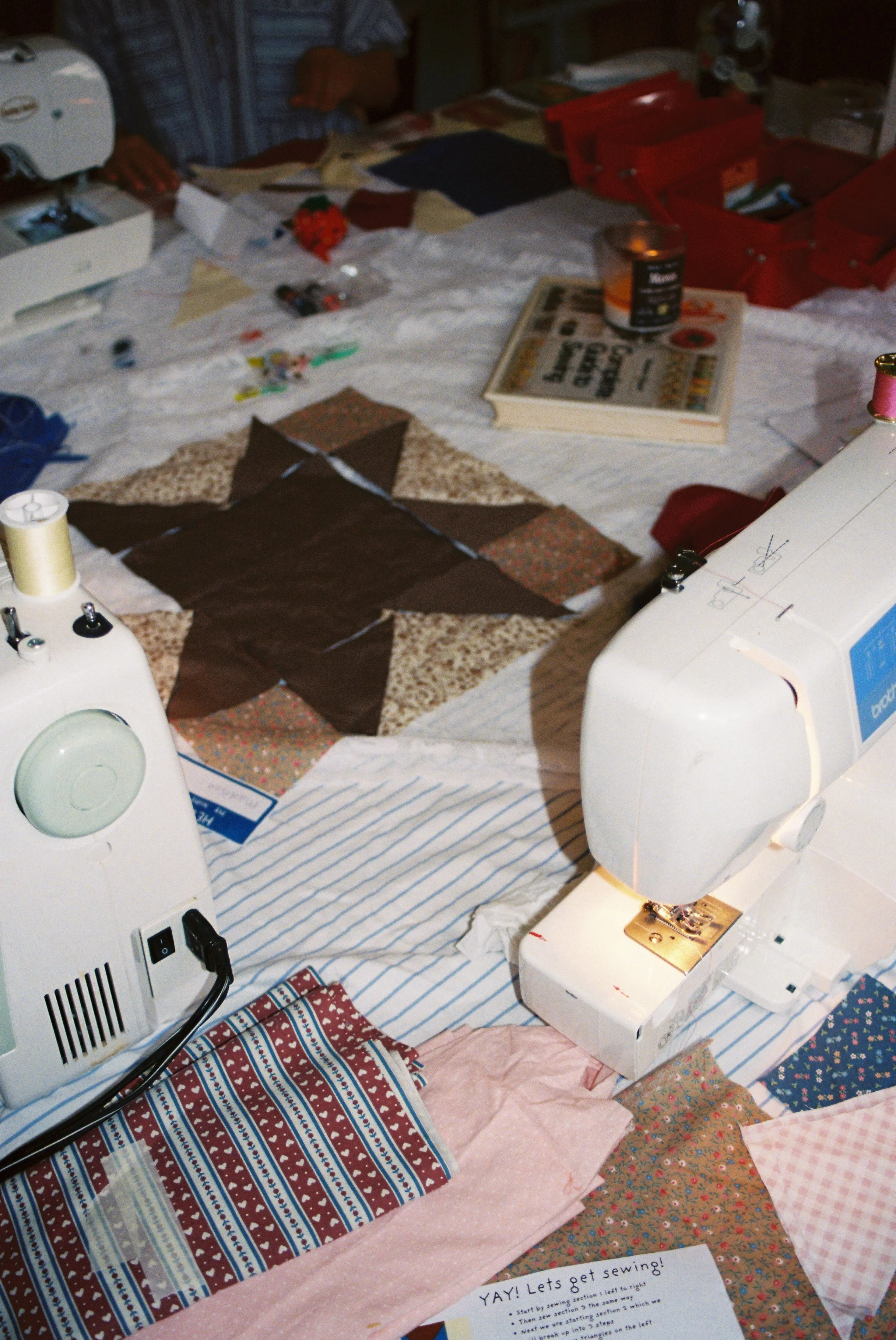 Summer School! Intro to Sewing July Quilt Square