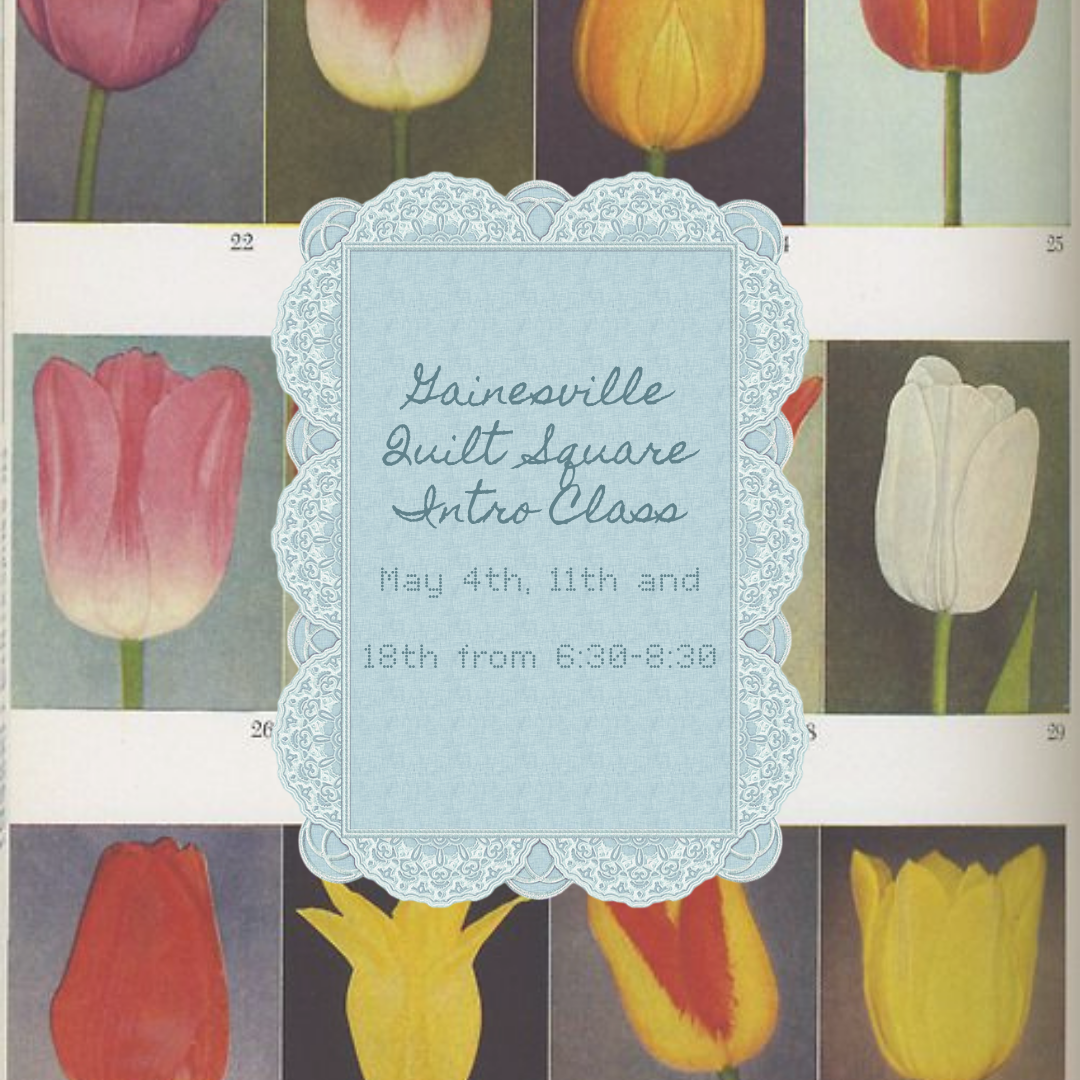 May Gainesville Intro To Sewing Workshop