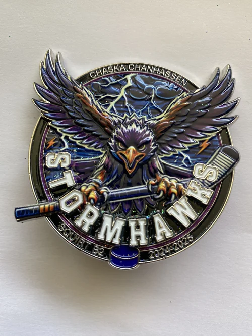 Pin's Rare EVZ - Hockey Sur Glace - Finale 95 - Zoug Suisse - GRAVURA