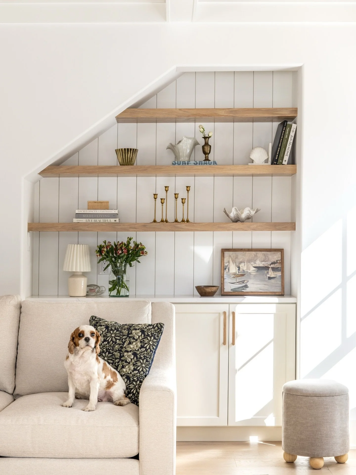 This is Stanley&rsquo;s Pawradise 🐶

He may run the show, but we built this home for his parents, who decided to make Bethany Beach their full-time home. They came to us with a loose vision, and with the help of @brittneykeidelmears, every detail wa