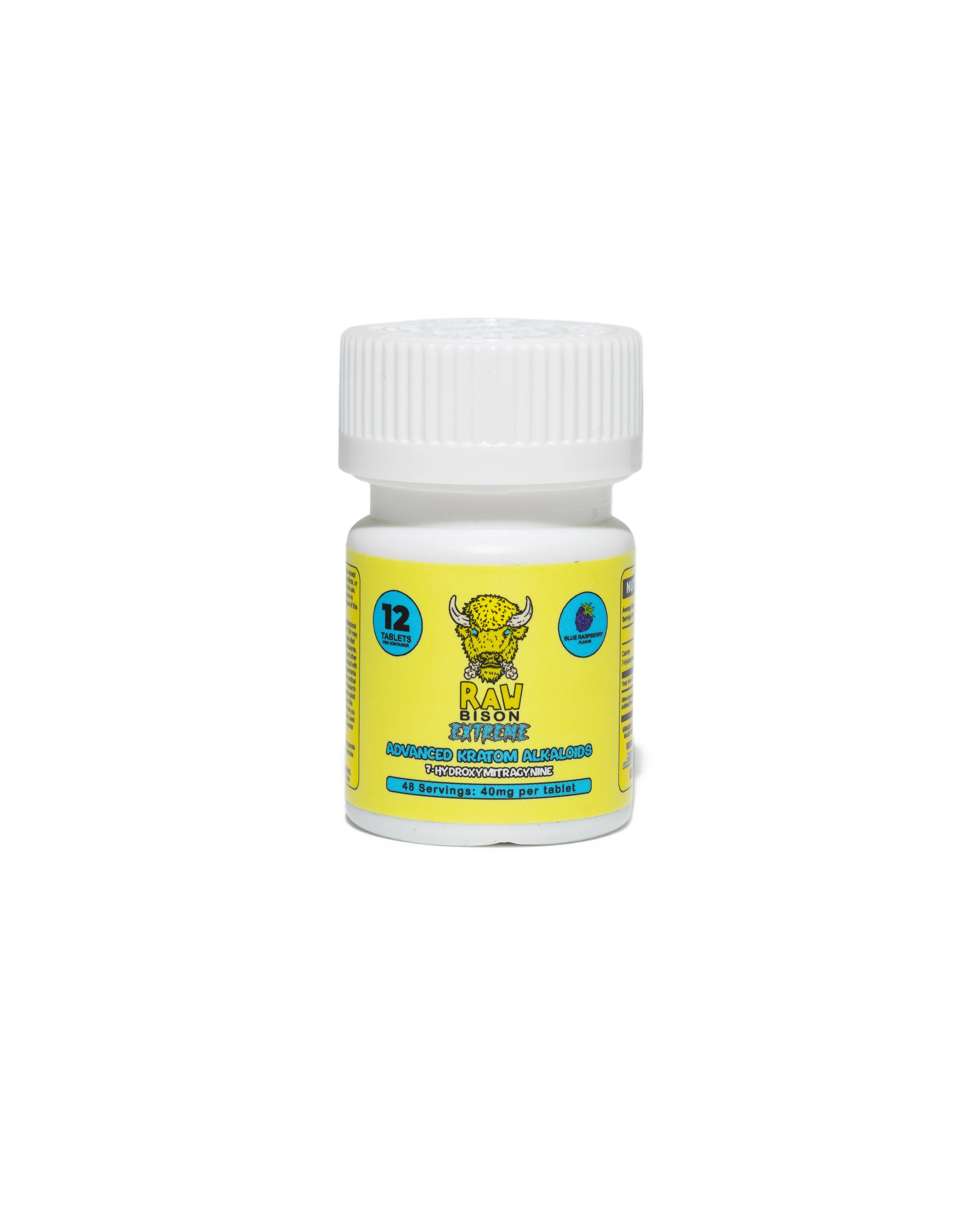 12 Count - Extreme Blue Raspberry (40mg)