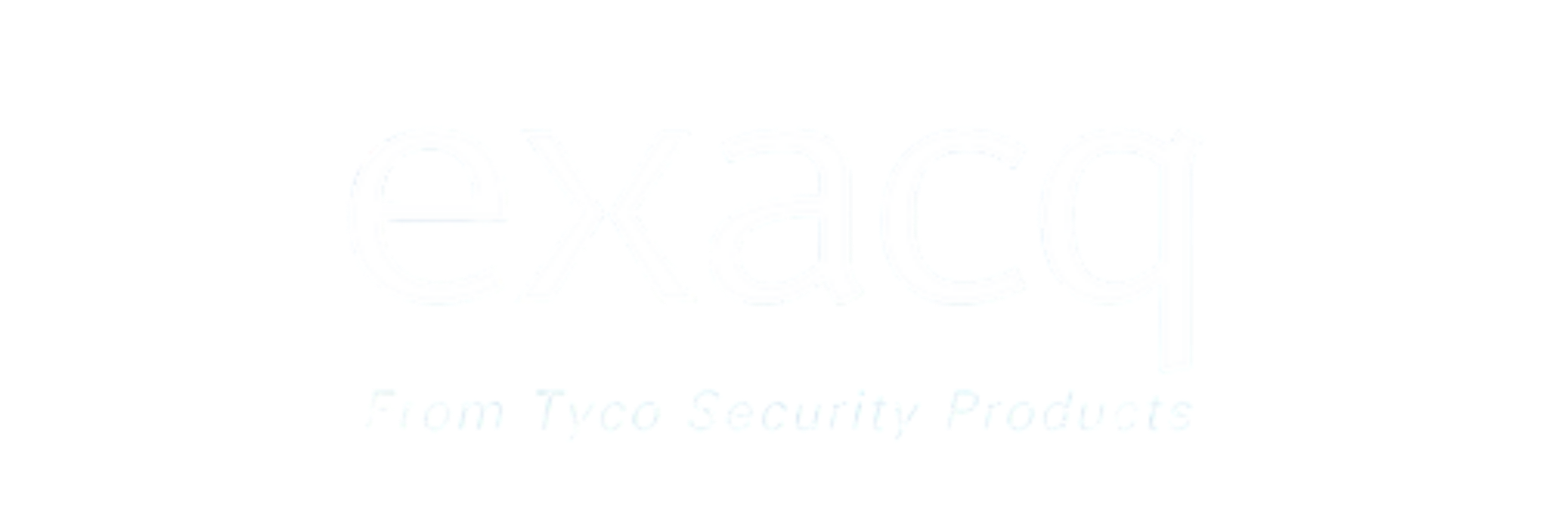 Exacq logo – PowerComm Solutions partner for video management systems from Tyco Security Products
