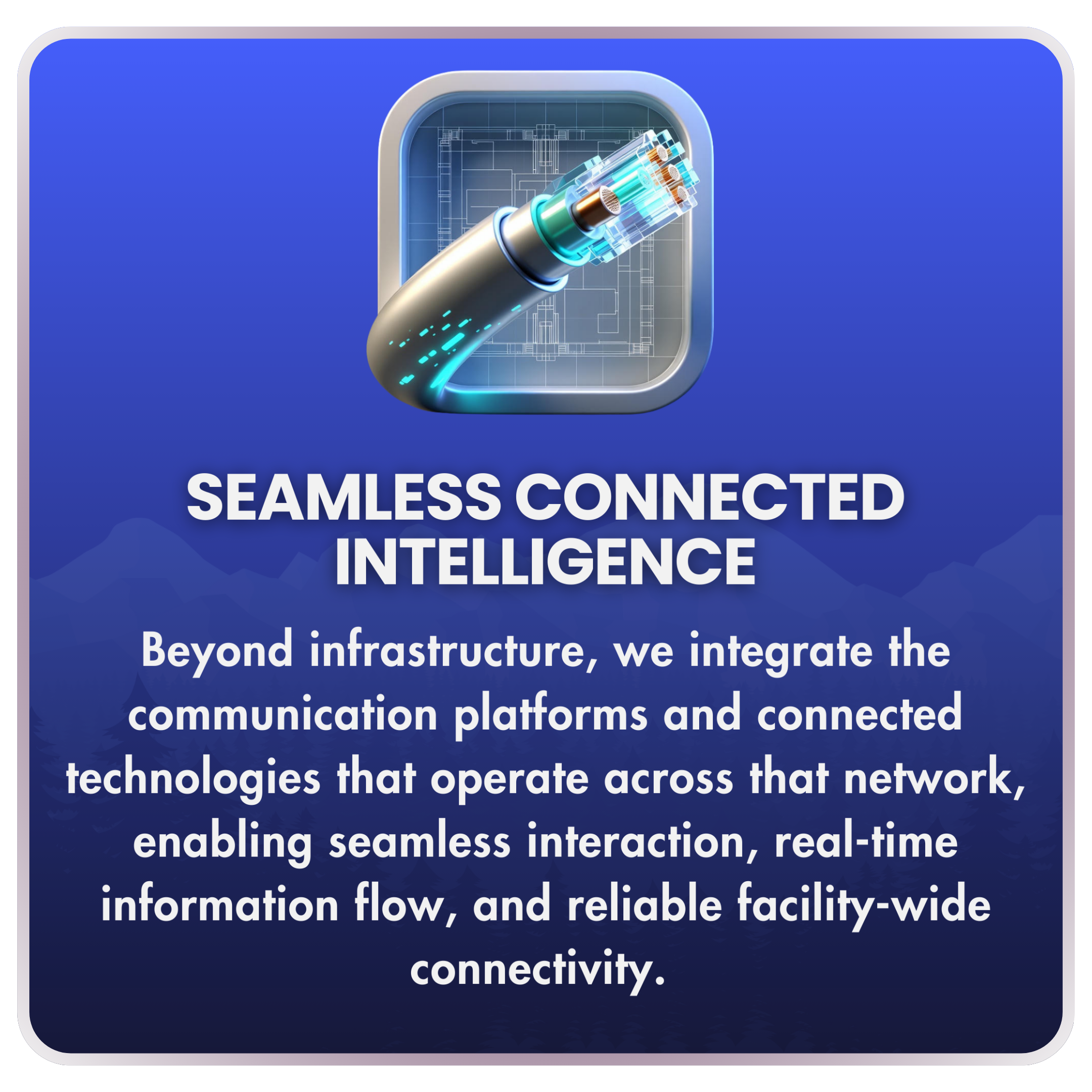 Seamless Connected Intelligence card from PowerComm Solutions Communications division – integrating communication platforms and connected technologies for real-time information flow and facility-wide connectivity in Reno NV