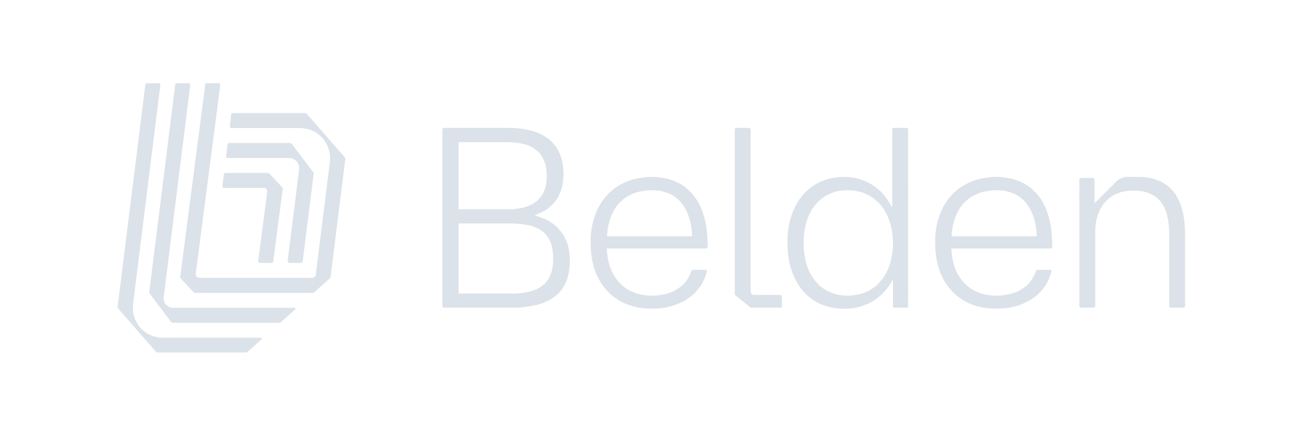 Belden logo – PowerComm Solutions partner for premium structured cabling and network infrastructure
