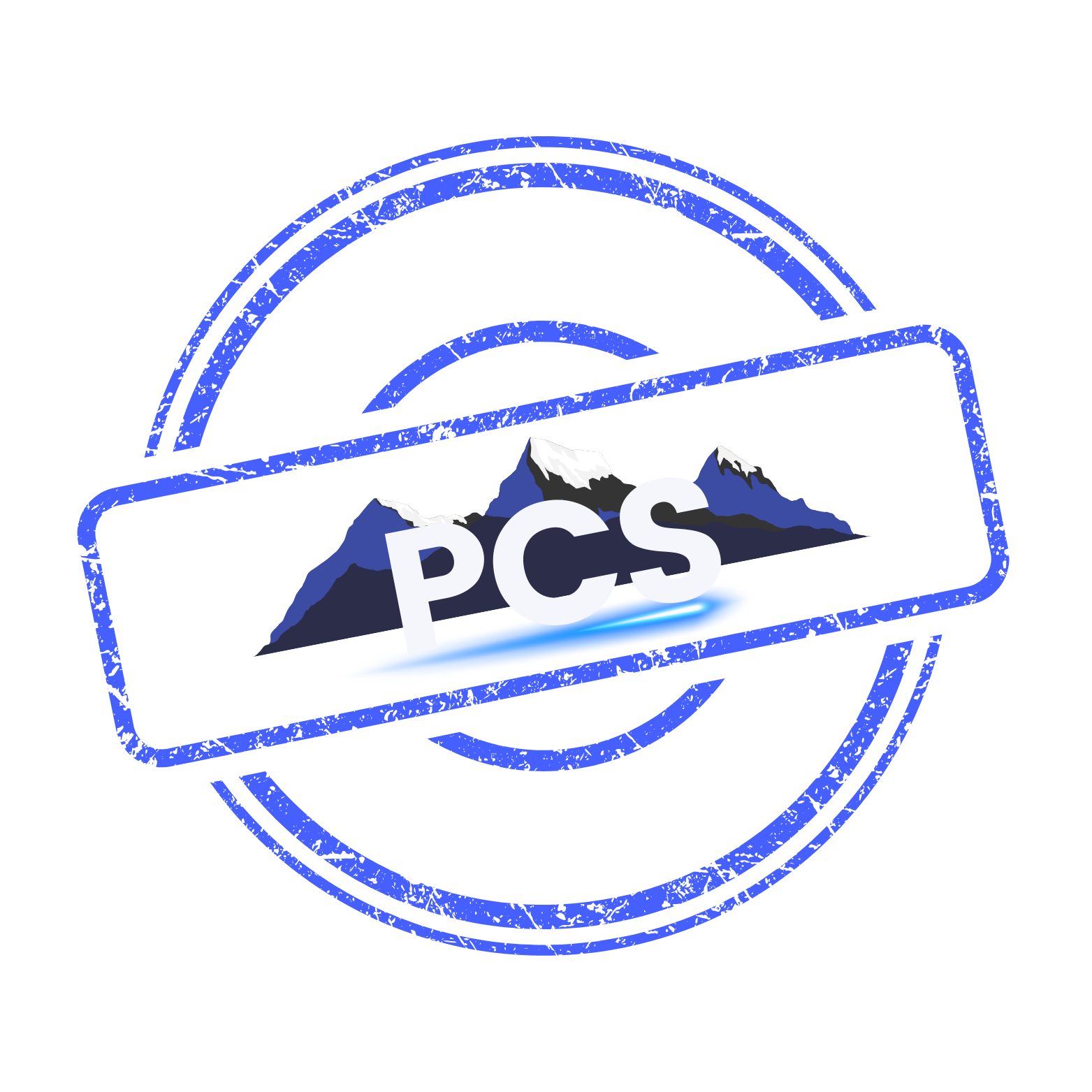 PowerComm Approved stamp featuring the PCS mountain logo – signifying quality, reliability, and expert low voltage installation standards in Reno NV and the Mountain West