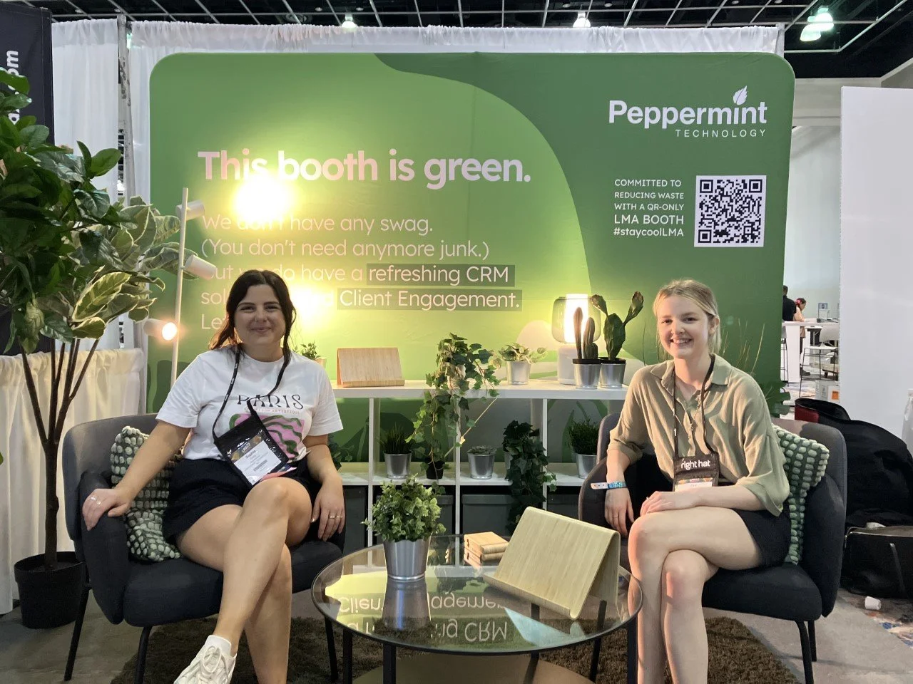 Peppermint arrive at the LMA 2023 Conference with a truly green message