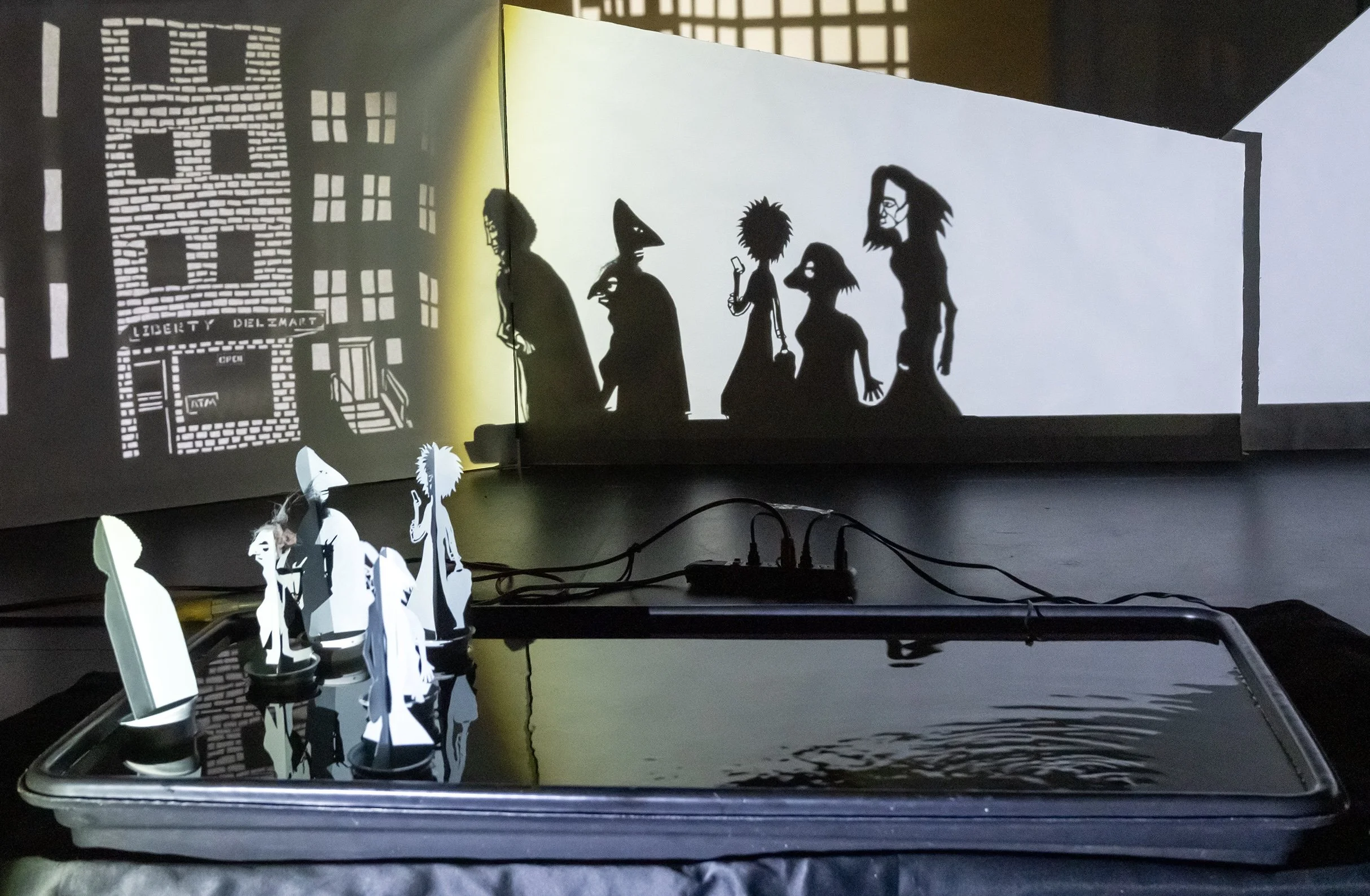 Floating Shadow Puppetry workshop