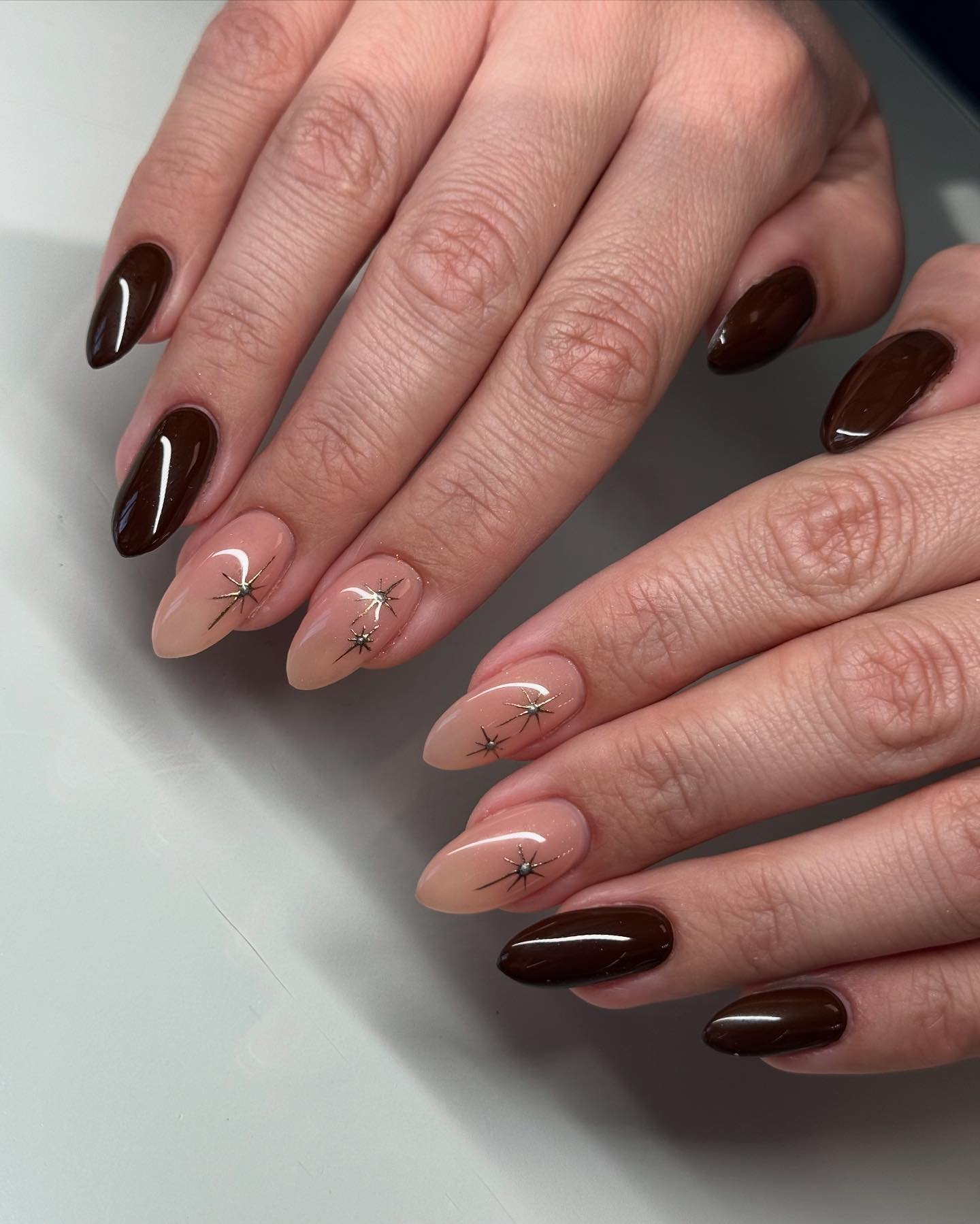 Touch of Glamour ✨ Luminary Nails $55+ 

Nails by: Jade @jadelee.addison 

What are Luminary Nails? 🧐
- Adding Luminary to your manicure has several benefits. It reinforces your natural nail, allowing it to grow longer, stronger, and healthier. The 
