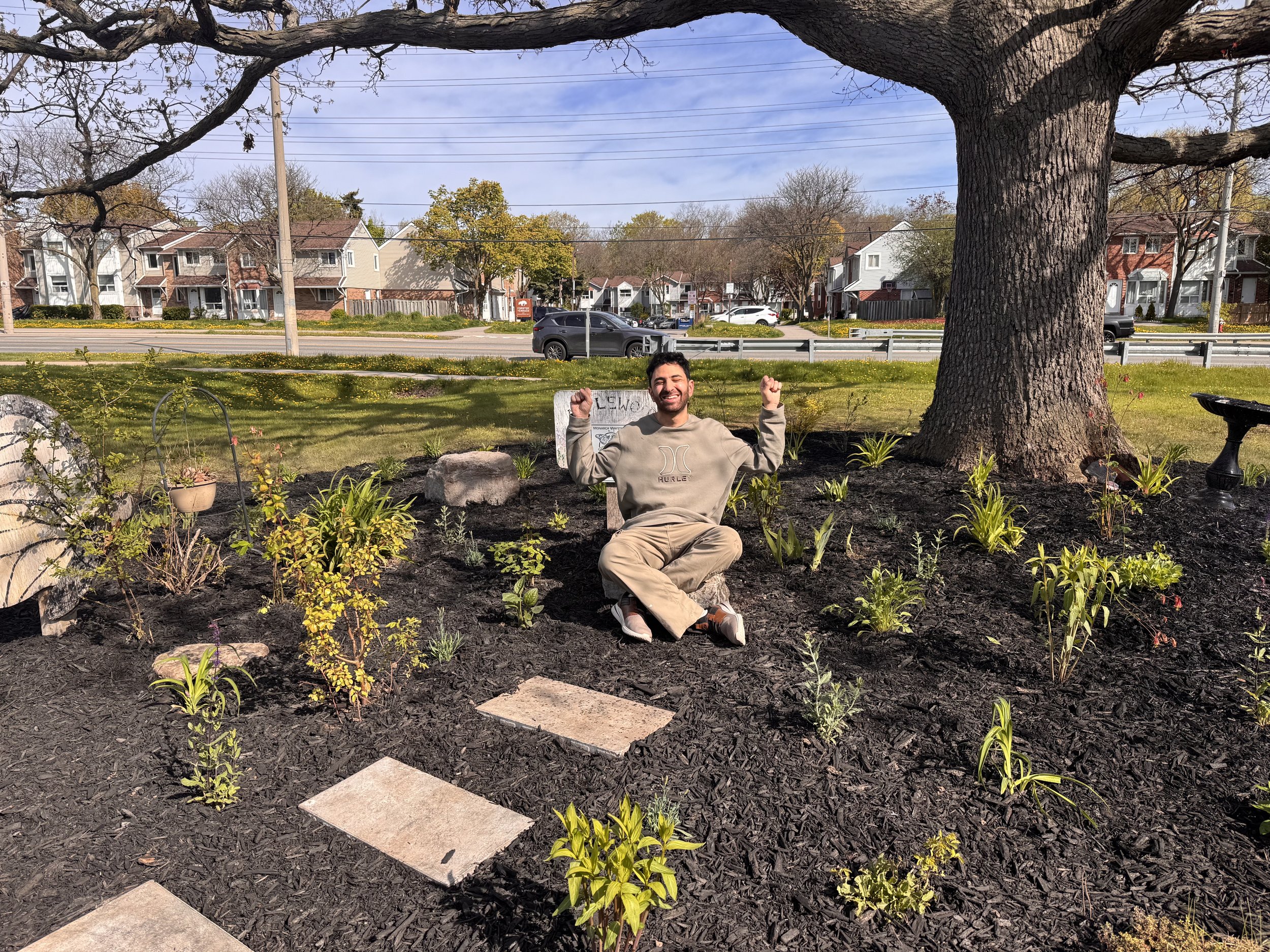 Welcoming Our New Butterfly Garden