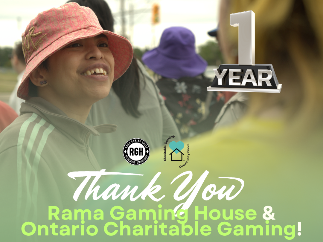 One Year of Partnership with Rama Gaming House &amp; Ontario Charitable Gaming