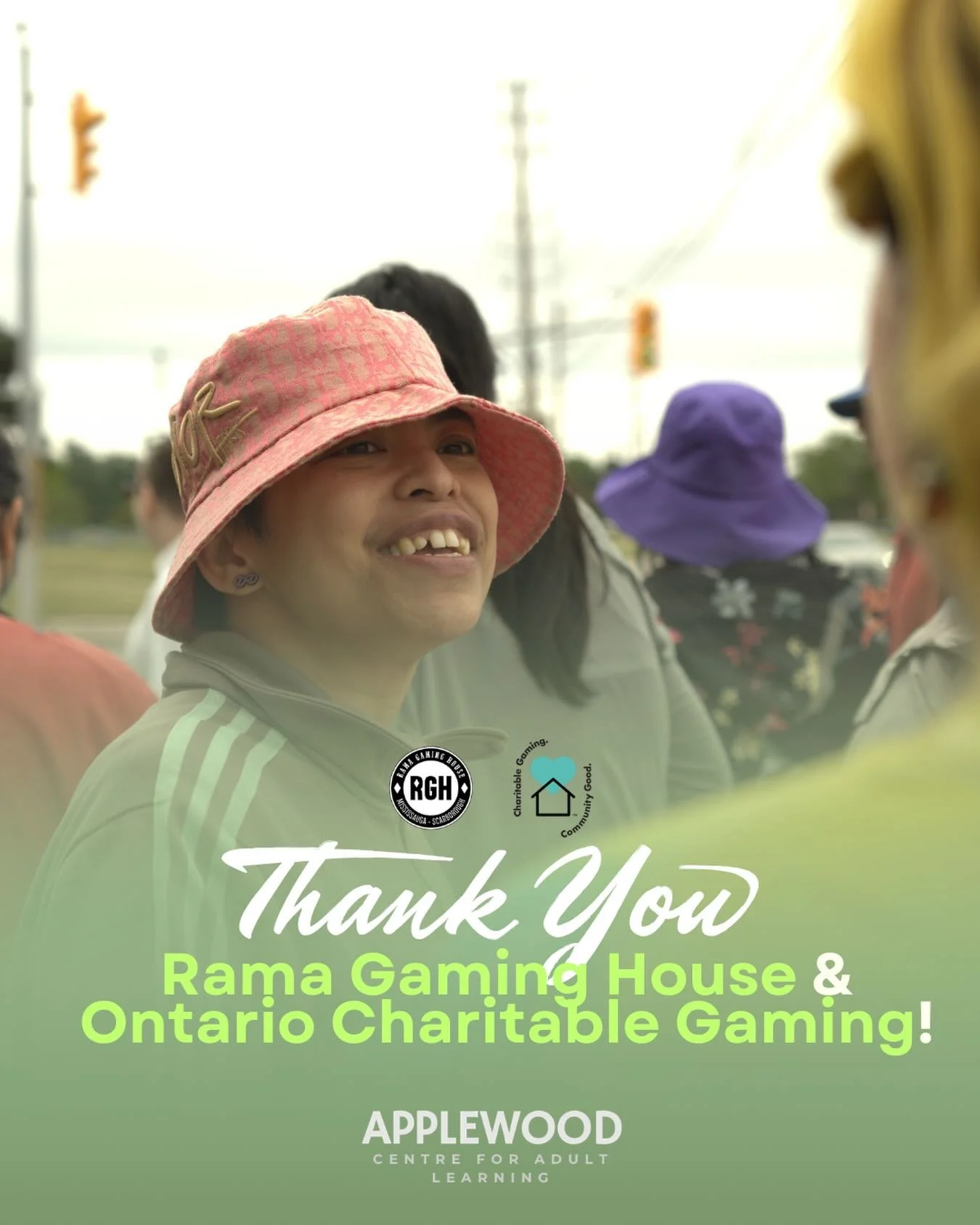 We&rsquo;re celebrating our first year of partnership with @rama.gaminghouse and @cgamingcgood ! 💚

Through this partnership, Applewood Centre for Adult Learning has been able to cover a significant portion of our rent, helping us continue providing