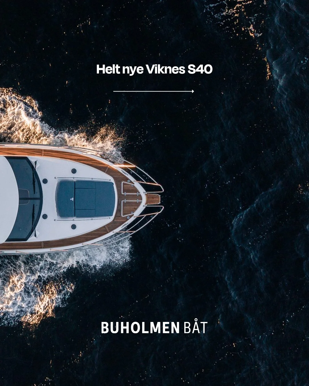 Helt nye Viknes S40 Fly &ndash; Viknes' st&oslash;rste modell til n&aring;.
Romslig flybridge. Solide sj&oslash;egenskaper. Gjennomf&oslash;rt kvalitet.

En b&aring;t bygget for &aring; brukes.

Ta kontakt for mer informasjon.

#viknes #viknesboats #