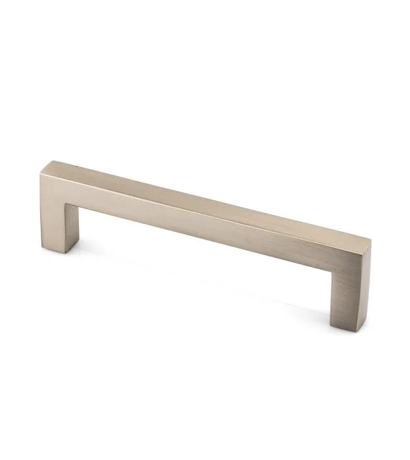 Stainless steel rectangular drawer pull handle