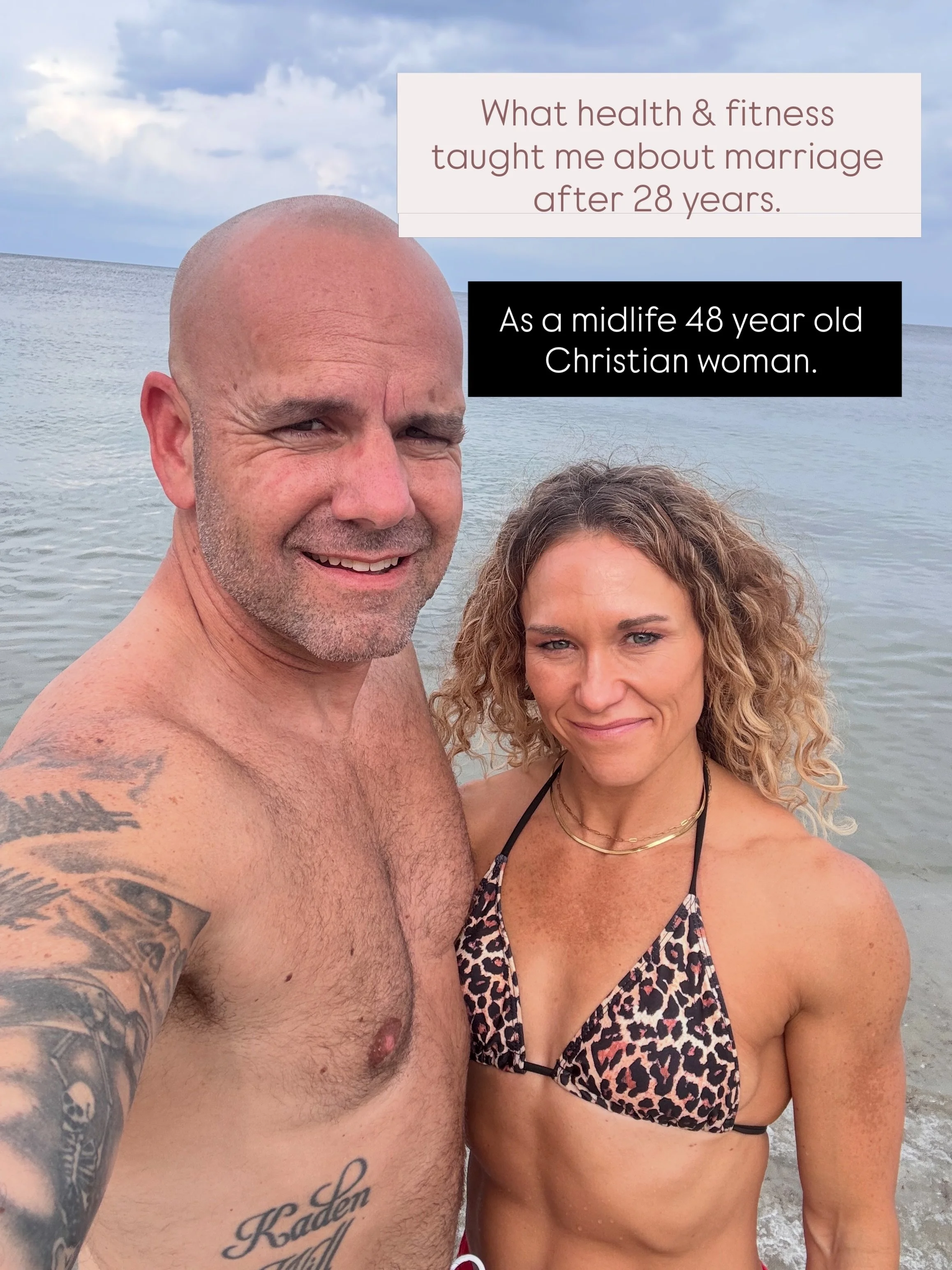 Happy 28 years to us! Ladies, marriage is work &amp; health is work. Bring healthy makes it so much better though! Let&rsquo;s do it together! ErinSimms.com @jsimms_