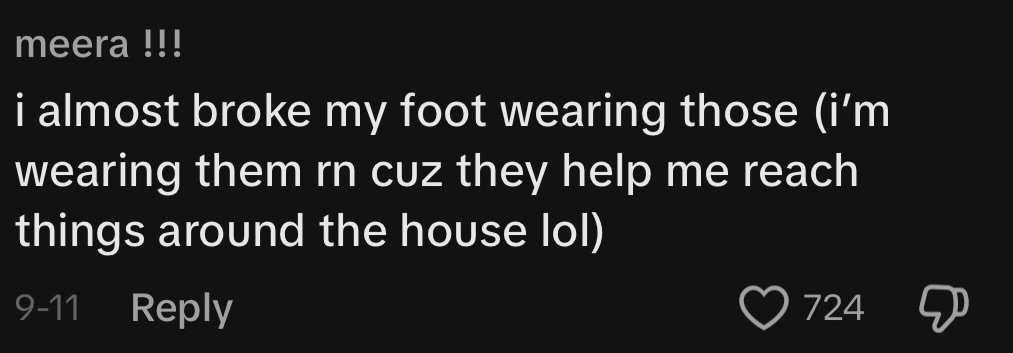 me talking about the dangers (and benefits) of platform UGGS