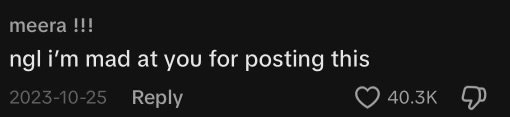 context: A woman rudely posted a video of her finding a giant spider in her matcha powder. Rightfully I was not pleased.