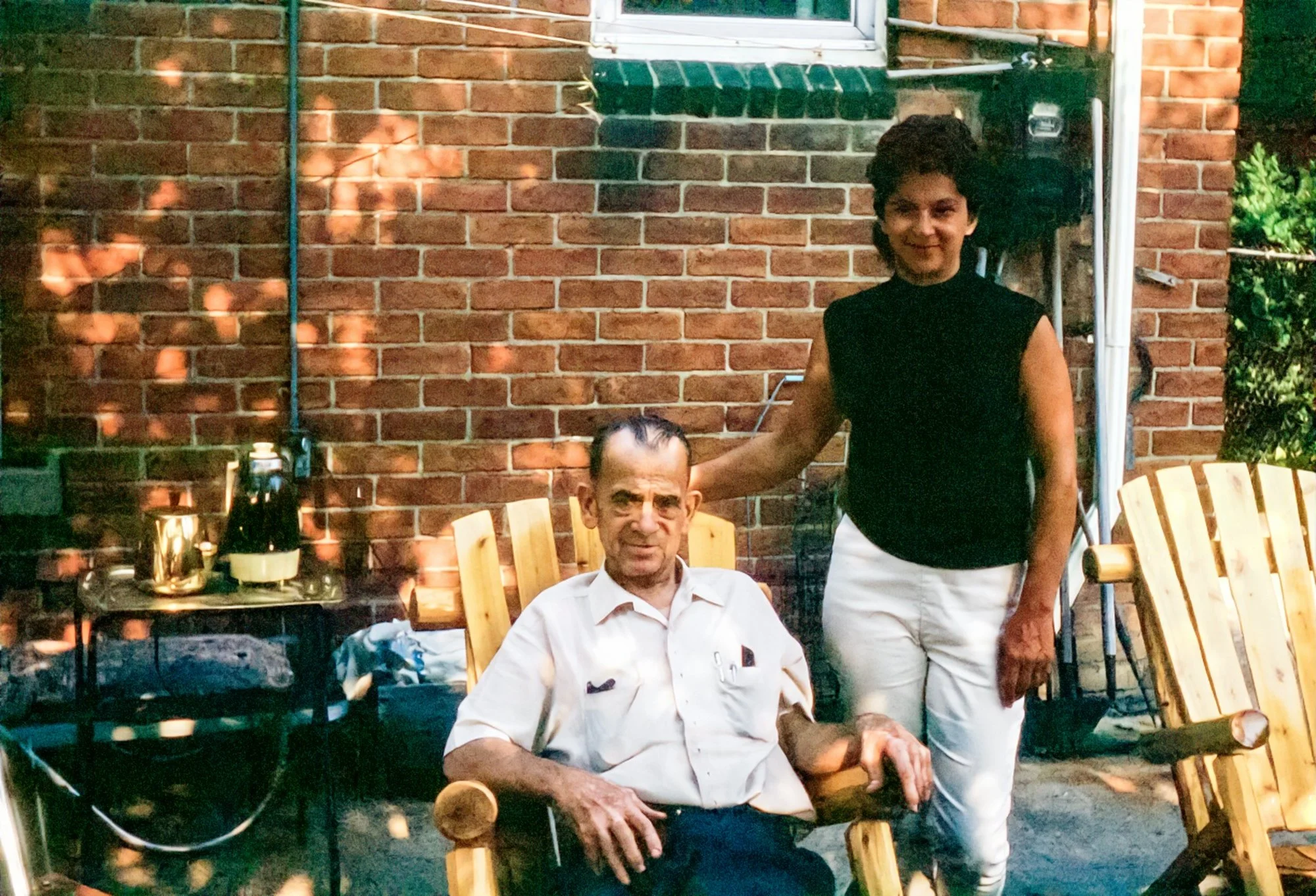 Edward Rittinger and his daughter Sue, captured around 1970, just before Edward’s passing.