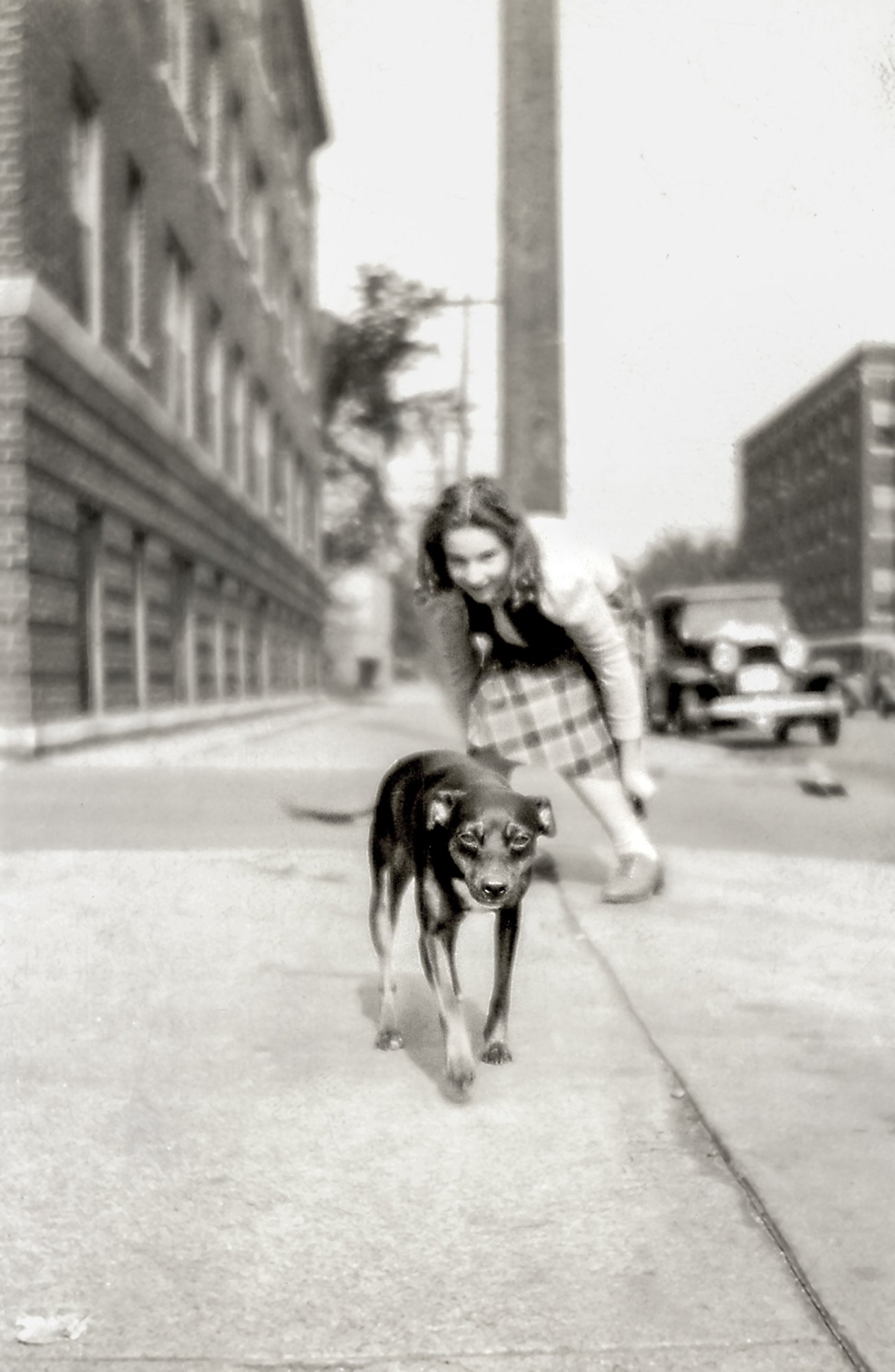 Sue (age 16) and her dog Skipper