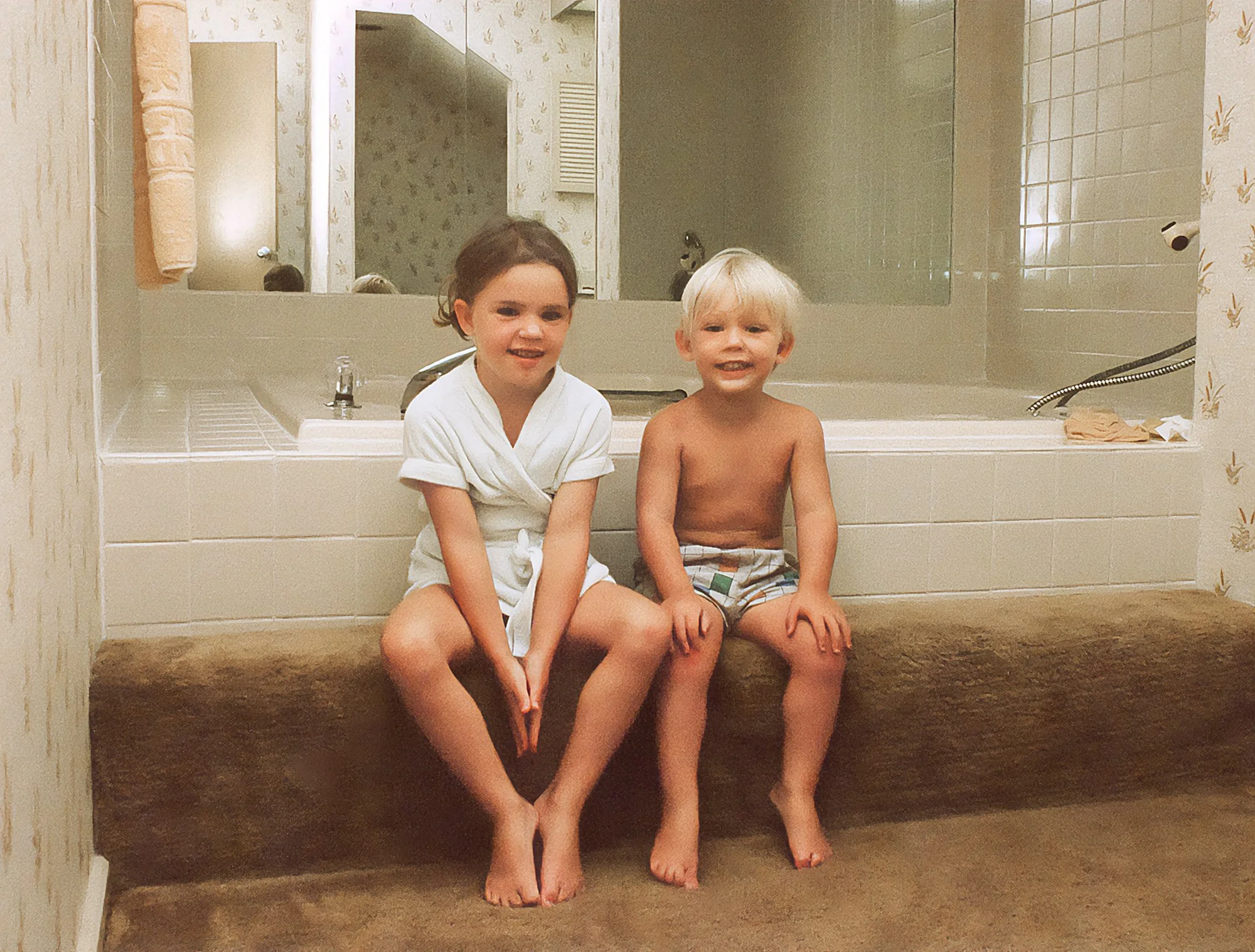 Here’s a photo taken in our family timeshare condo in Lake Lure, North Carolina.