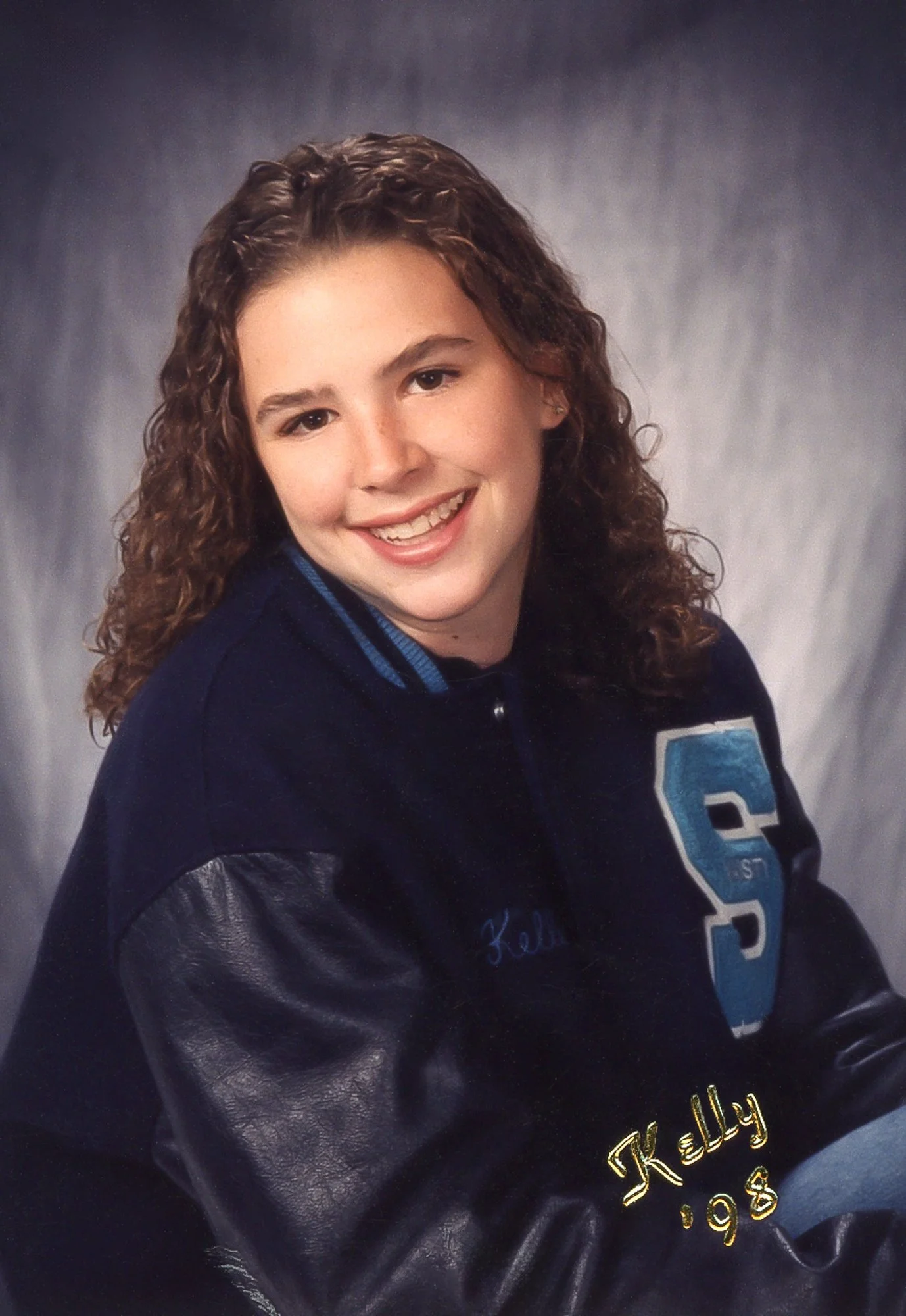 Kelly's graduation photo.