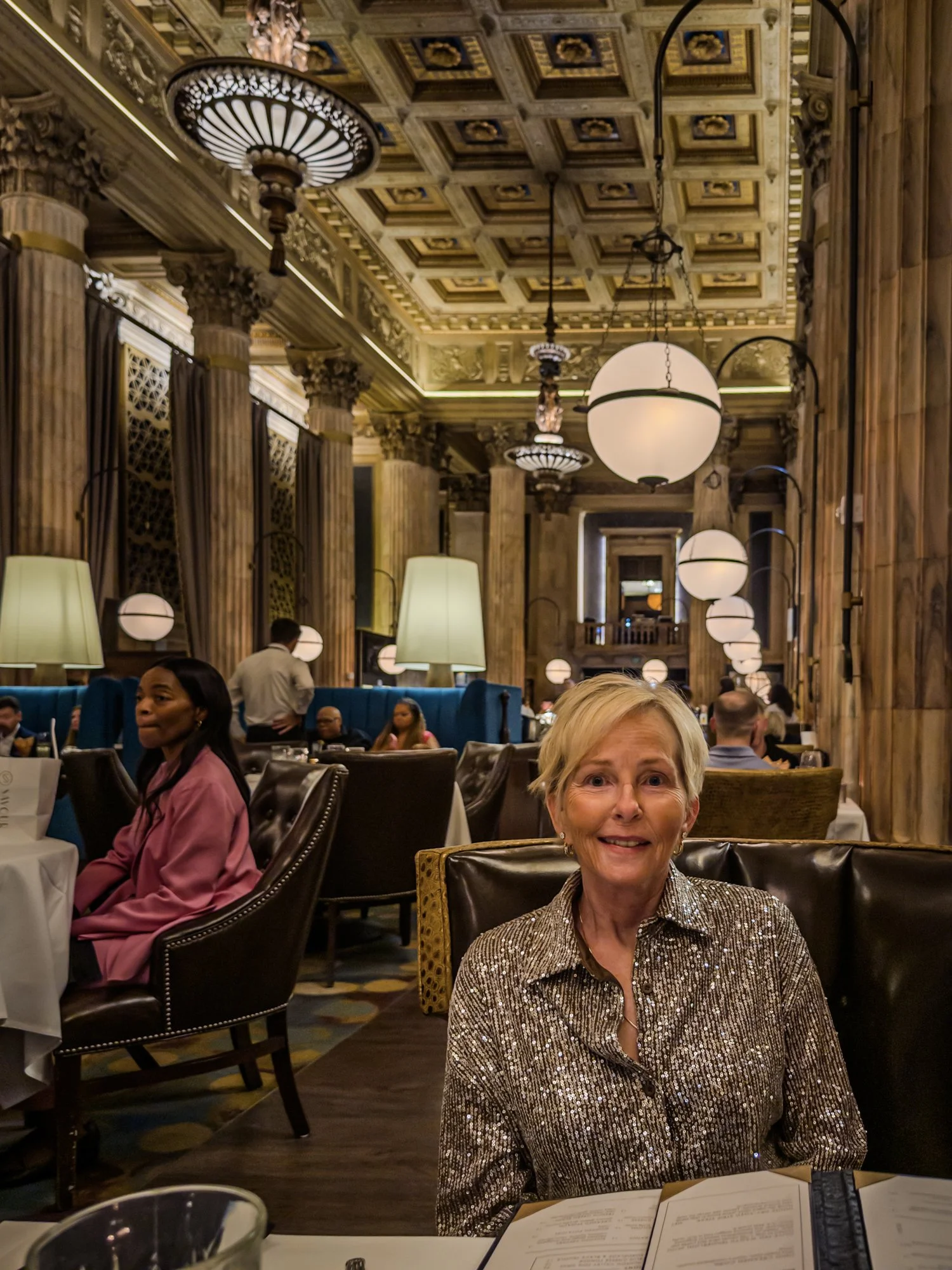 Then night before Covid - Roni and Rob had a wonderful evening at the Marble Room in downtown Cleveland, Ohio.