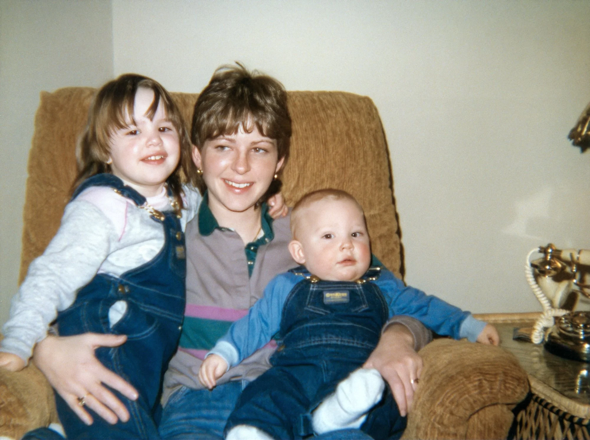 Roni with her babies. 