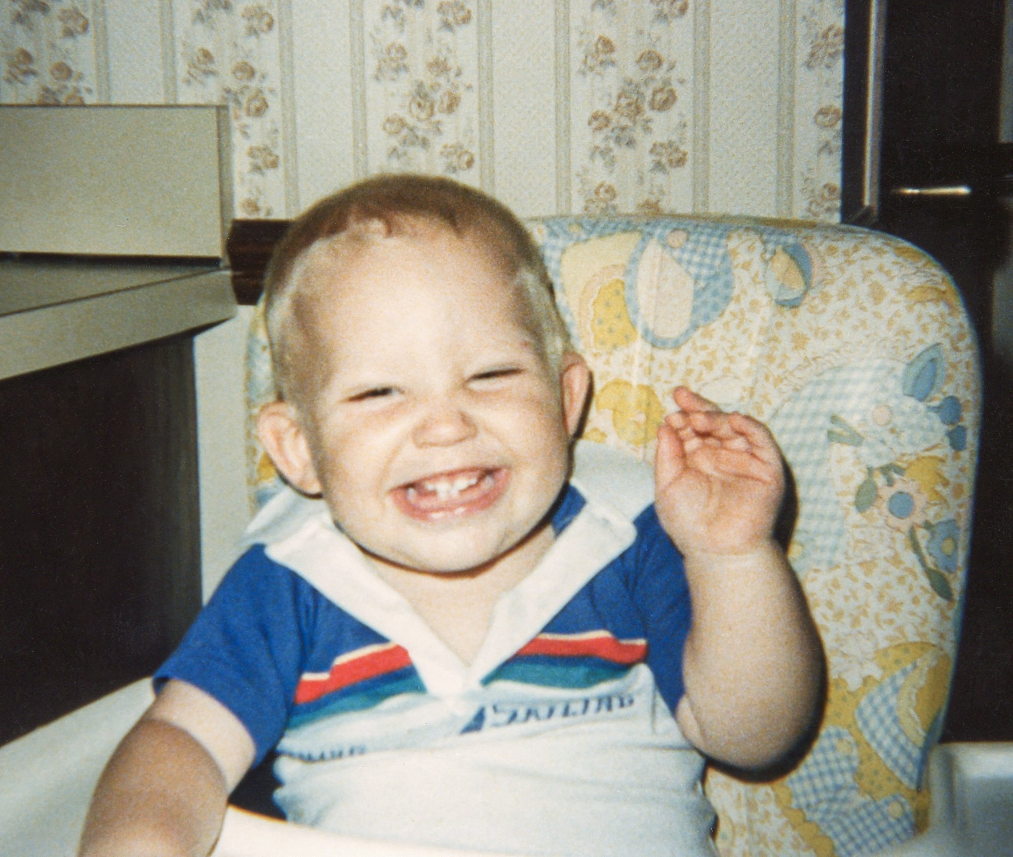 Erik in his happy place.