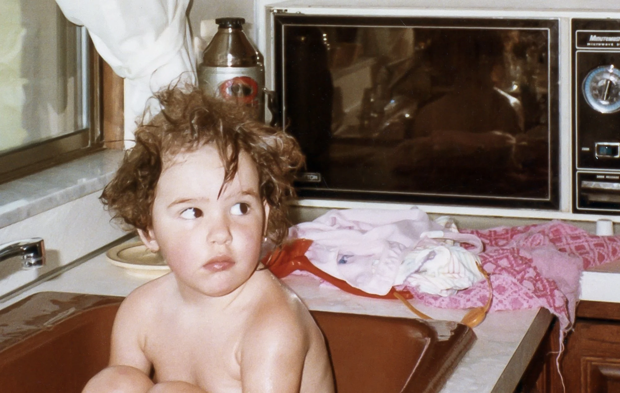 A bath a Nana and Papa's