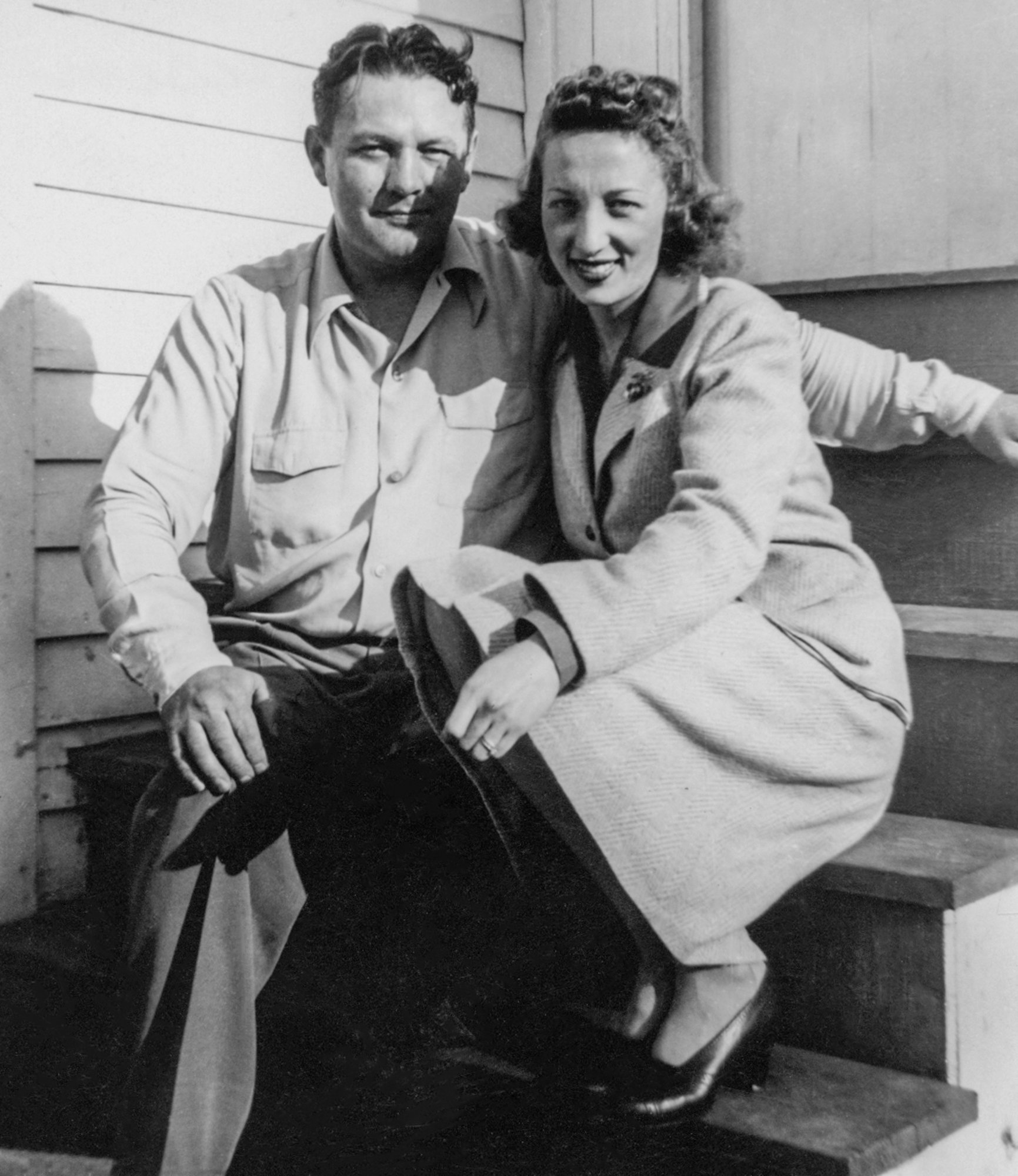 Uncle John and Mary (his wife) - 1943