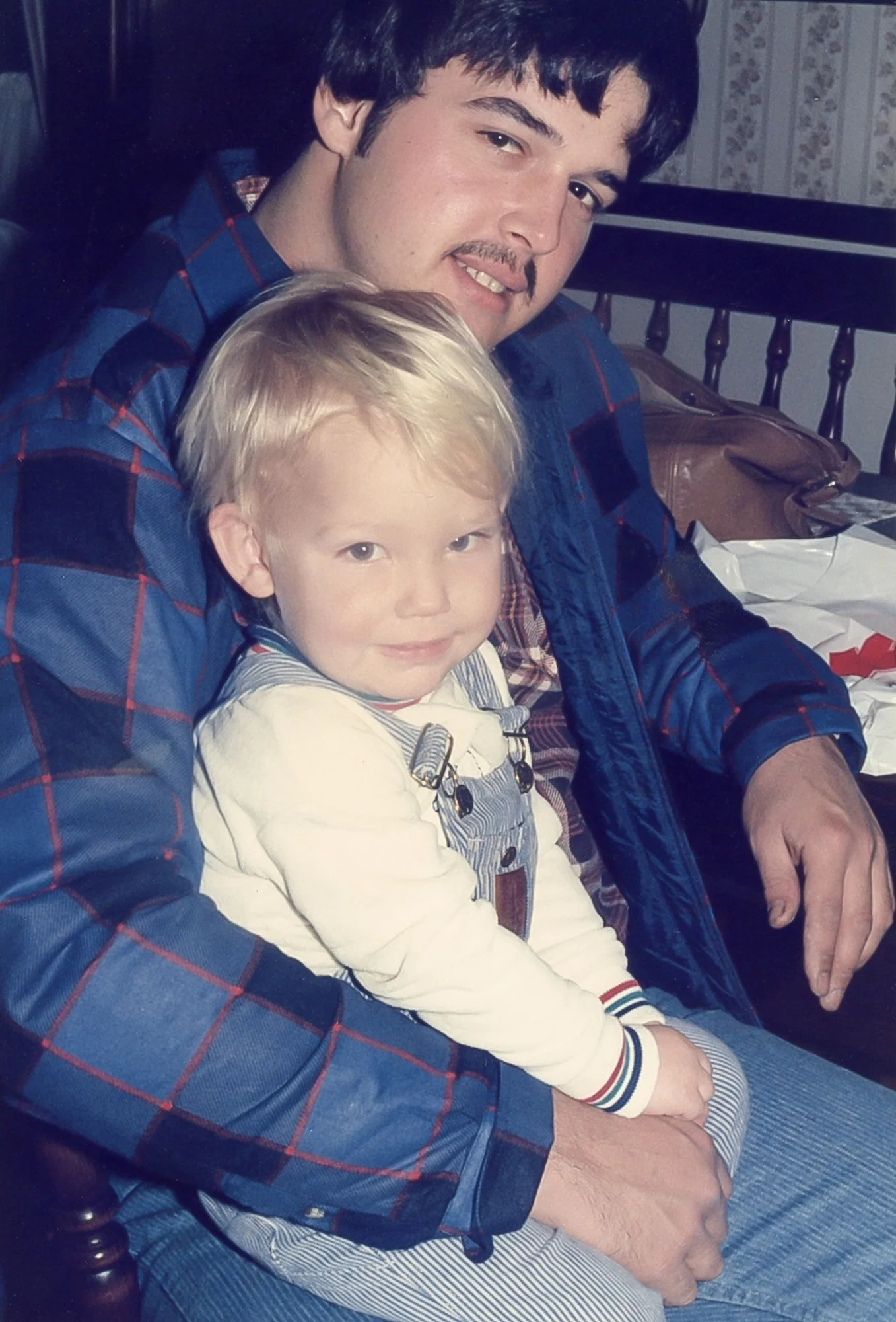 Bill with his nephew Erik.