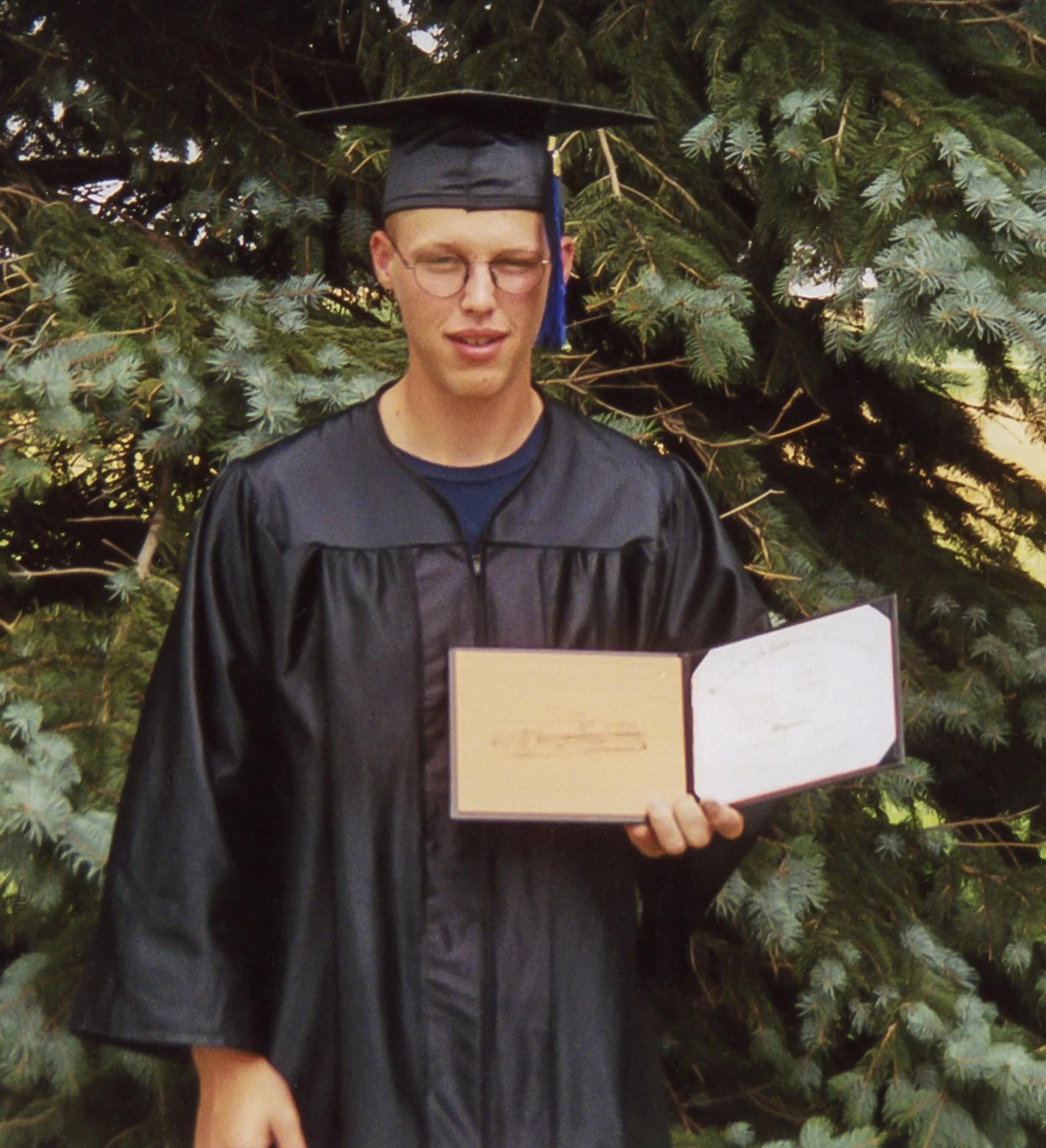 Brad graduation photo