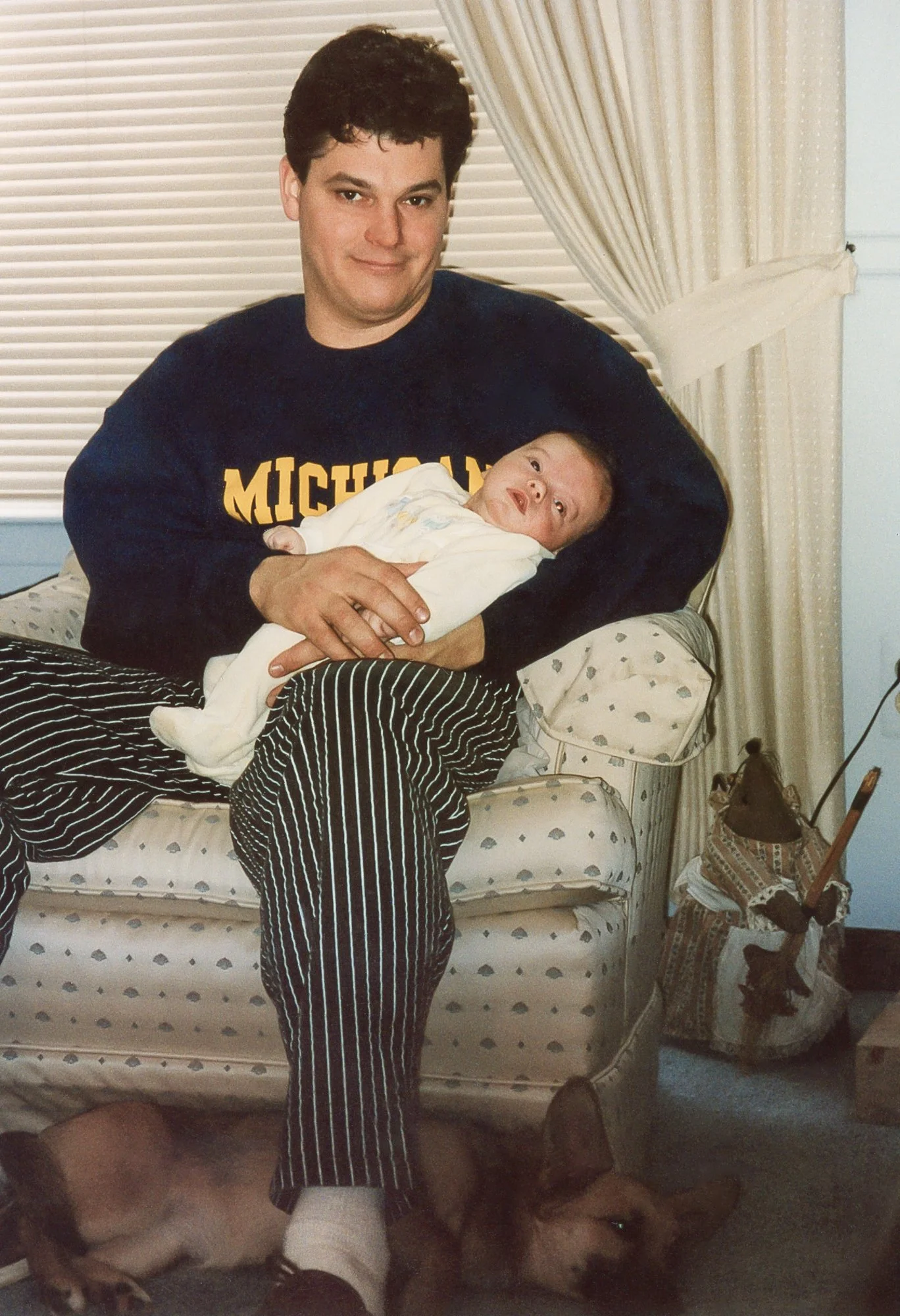 Proud Papa with young Jack