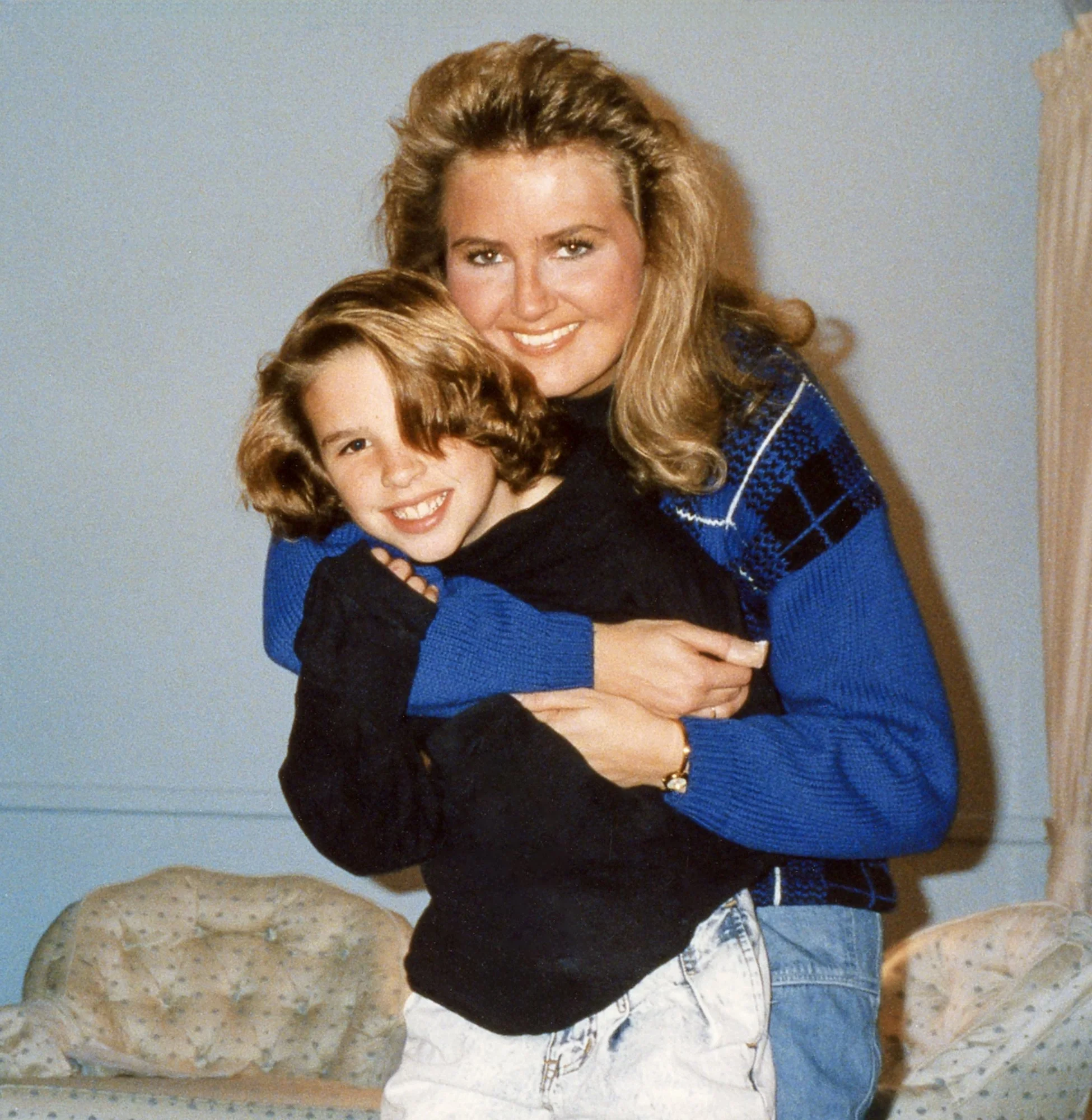 Kelly with Aunt Judy.