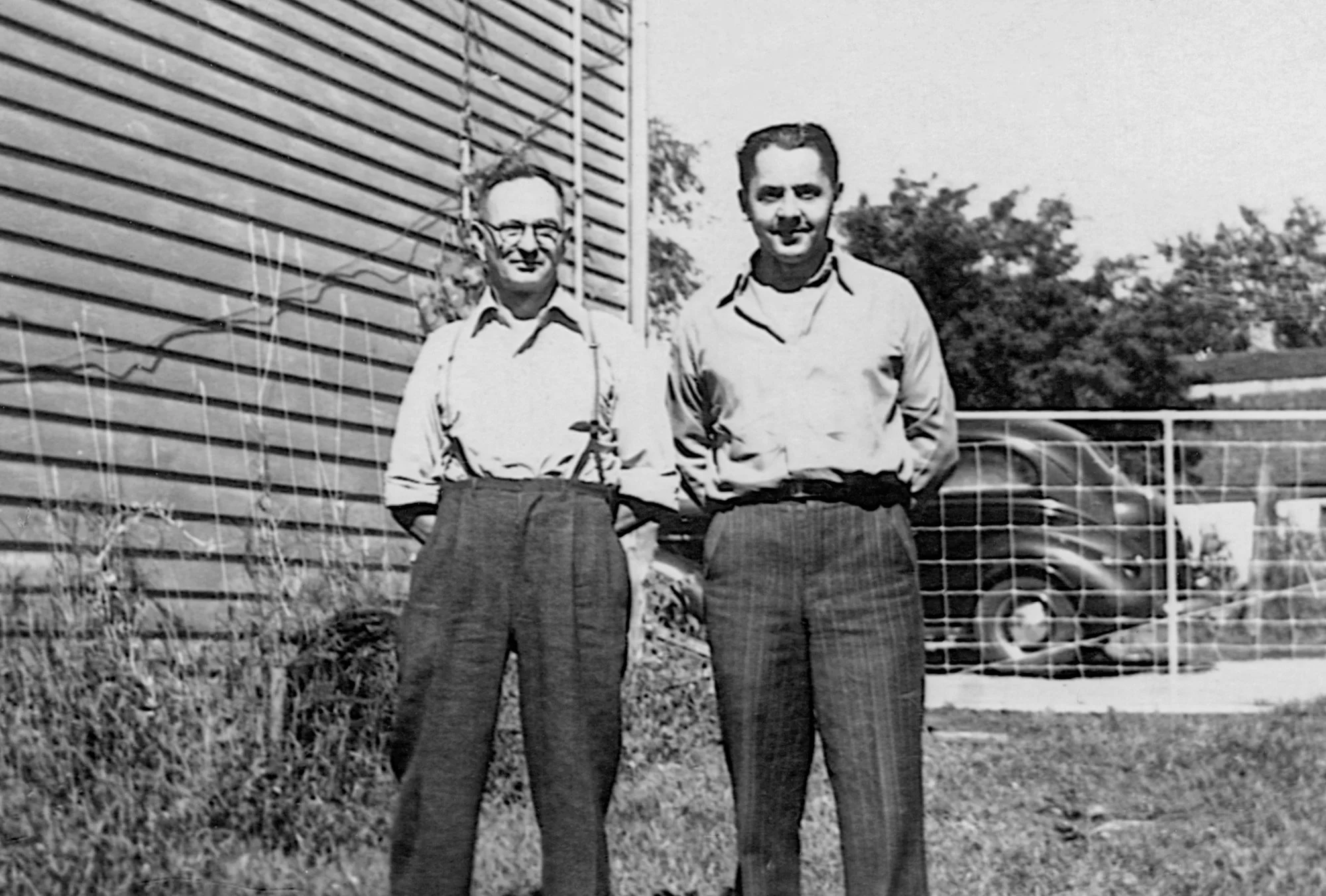 Cousin Jacob Jackwak and his son Dan - circa unknown