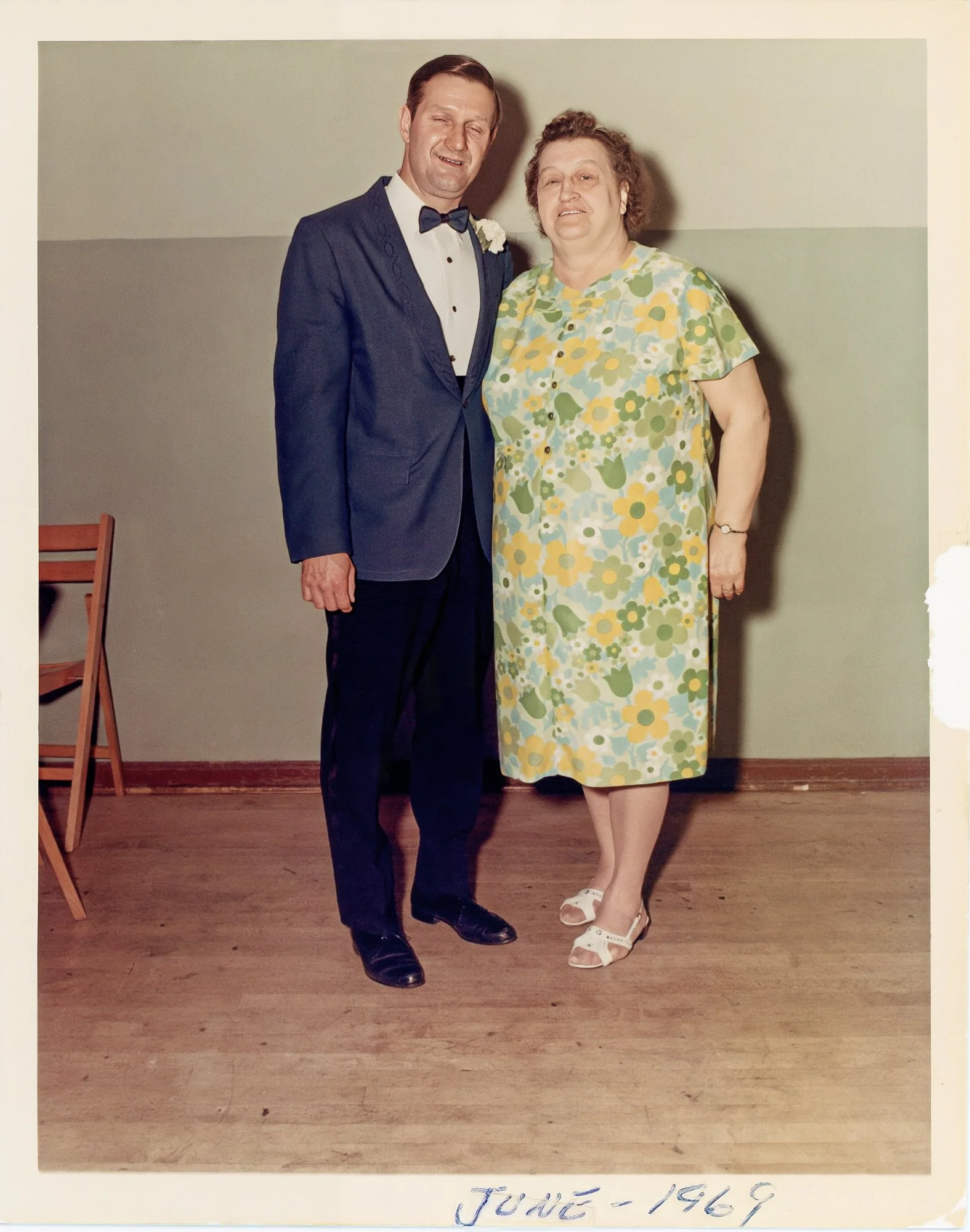 Here’s a photo of Frank Cynowa with Anna Kosila, taken in June 1969